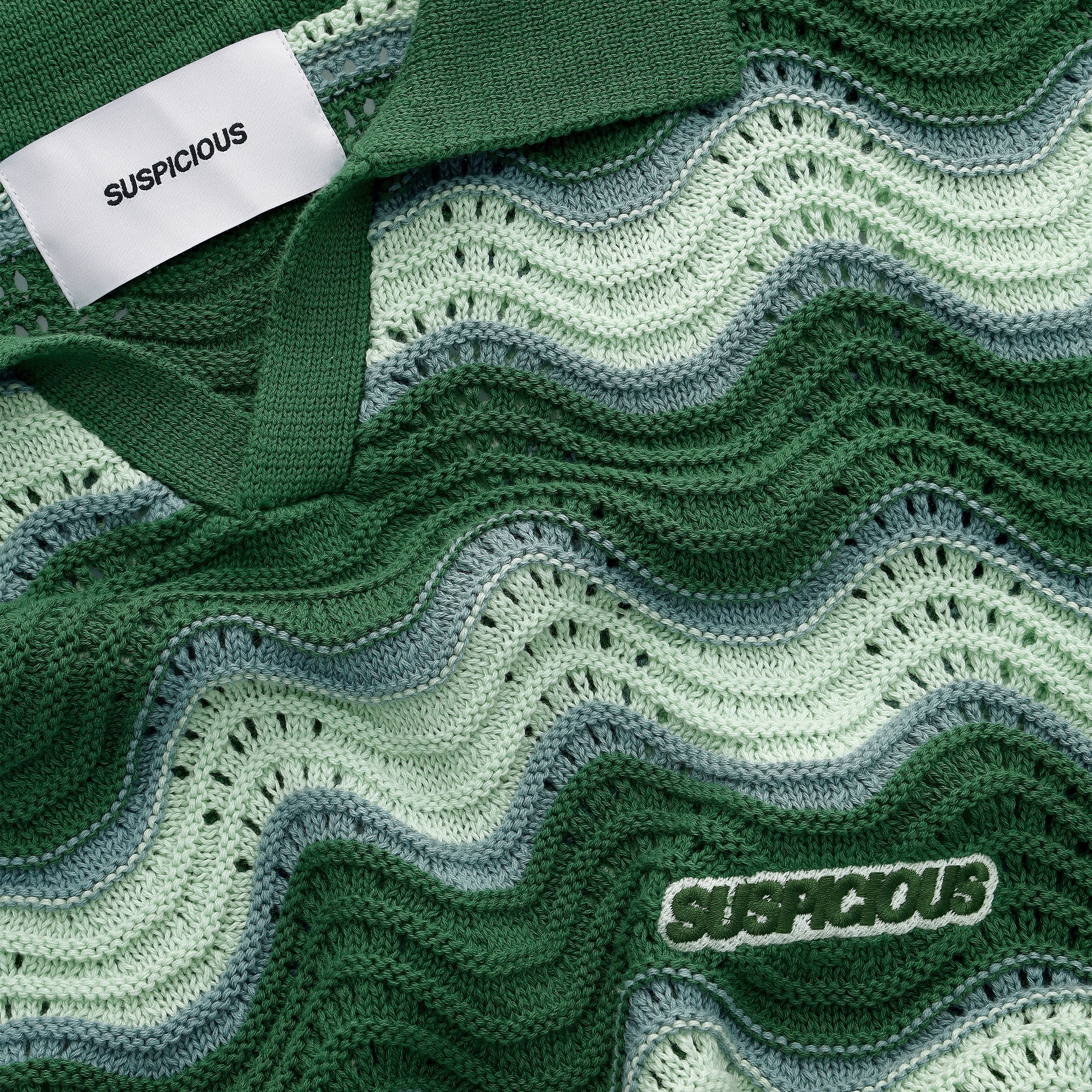 Spring / Wavy Polo - Green - Image 2