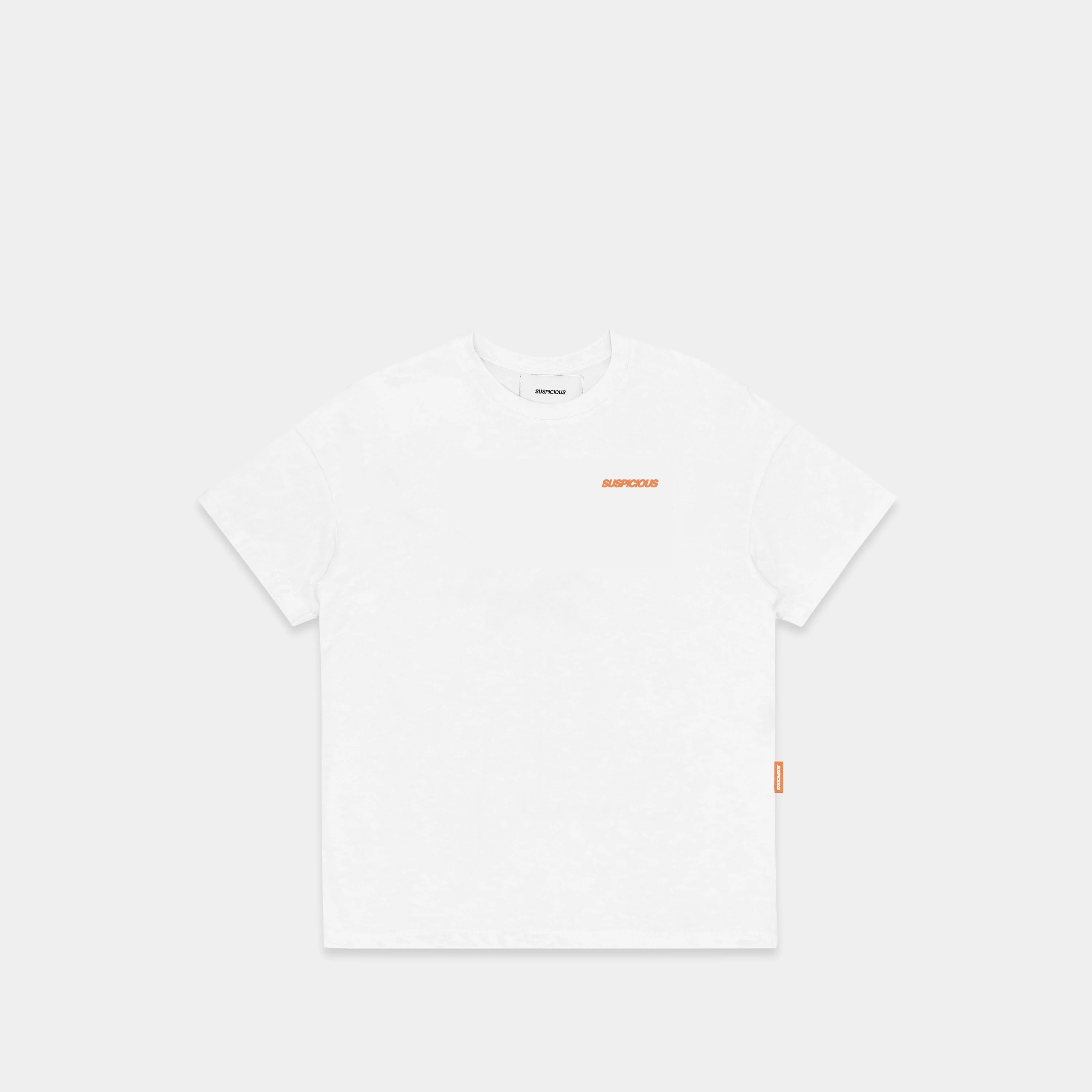 Spring / Orange Aura Star Tee - White - Image 5
