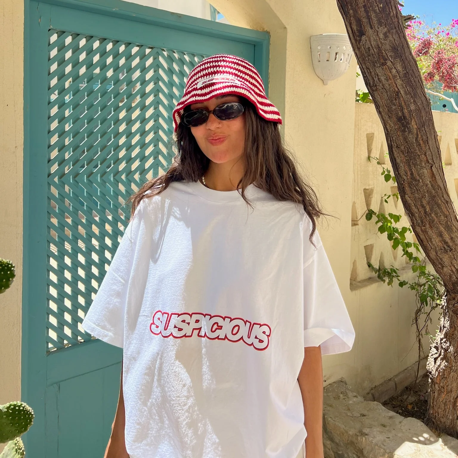 PL / Slanted Tee - White - Image 11