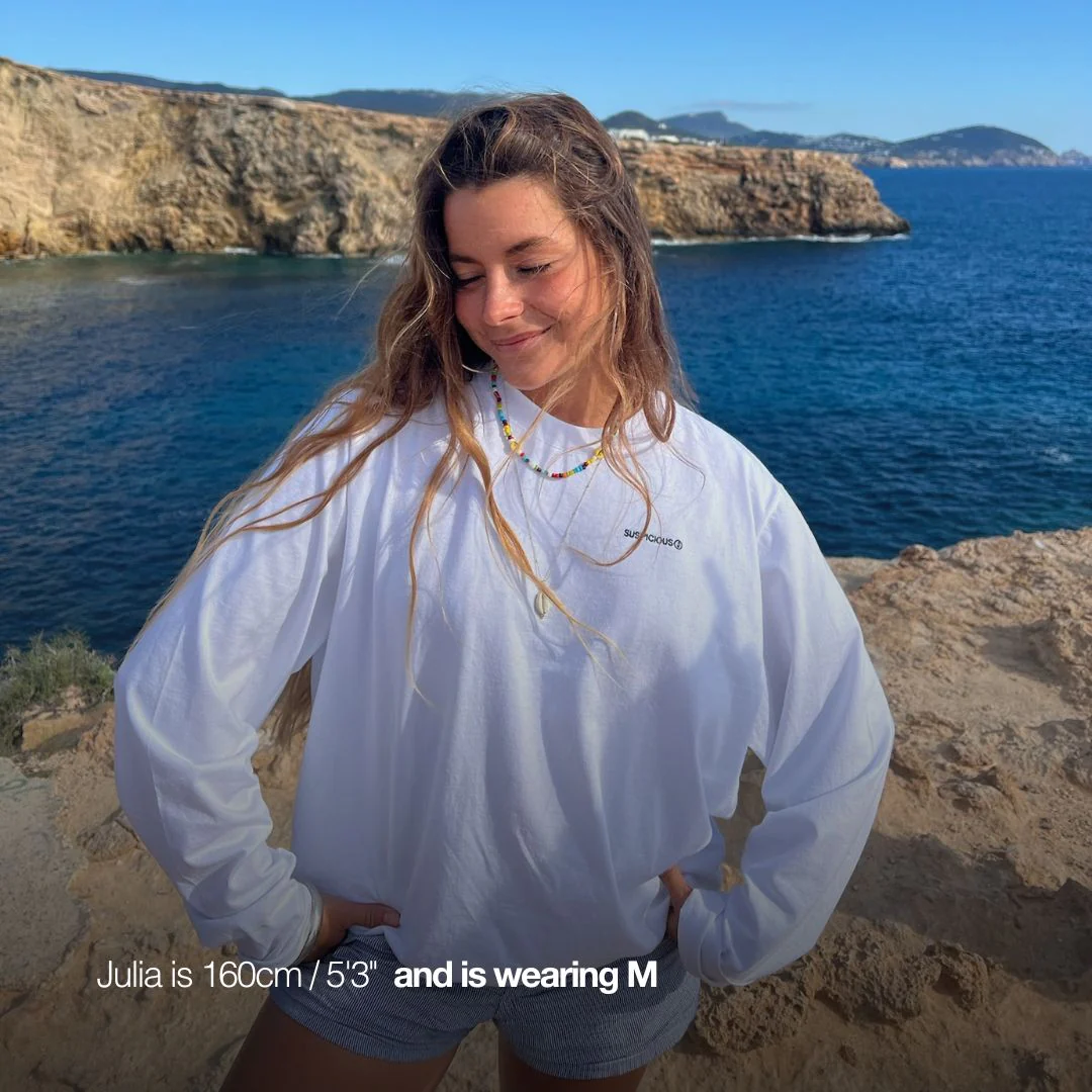 (SS24) The Smiley Longsleeve - White - Image 4