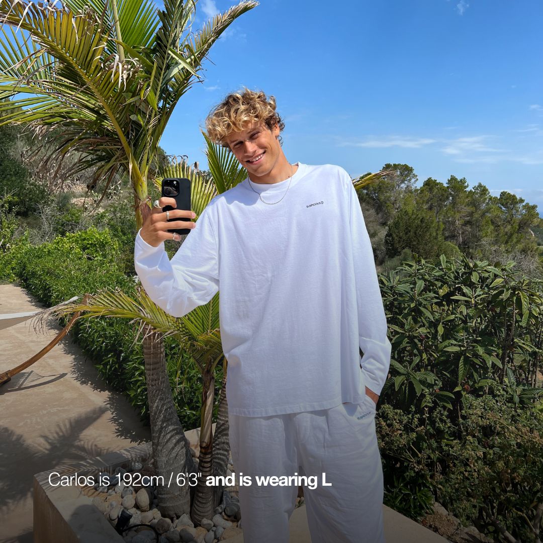 (SS24) The Smiley Longsleeve - White - Image 5
