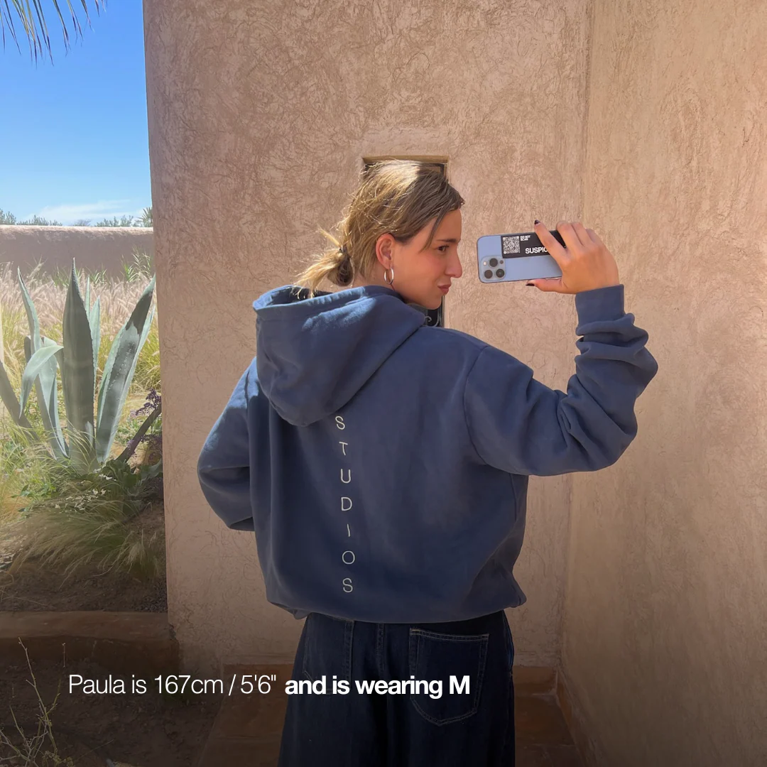 (SS24) The Studios Hoodie - Coastal Blue - Image 4