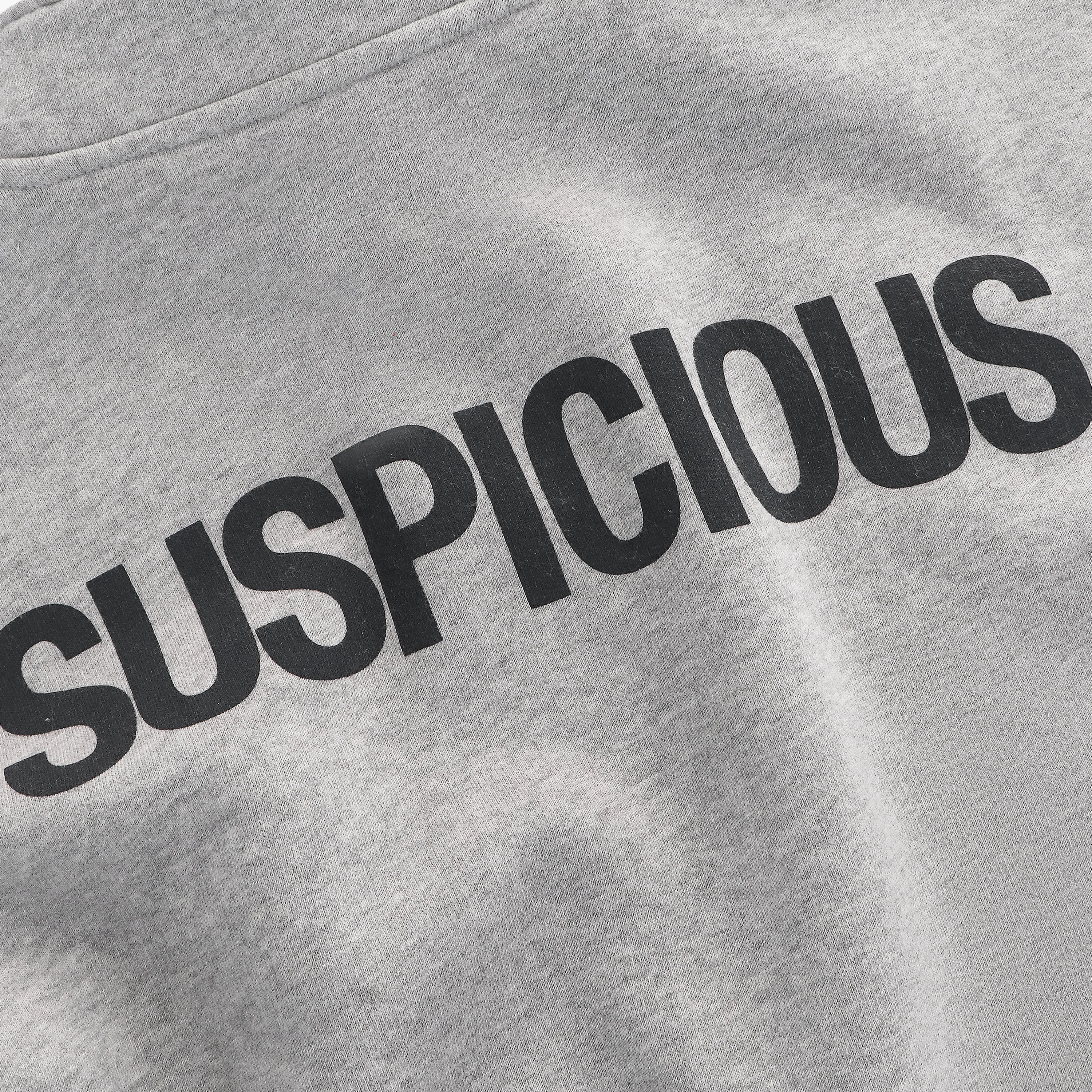 (SS24) The Suspicious Half-Zip Crewneck - Neutral Heather - Image 4