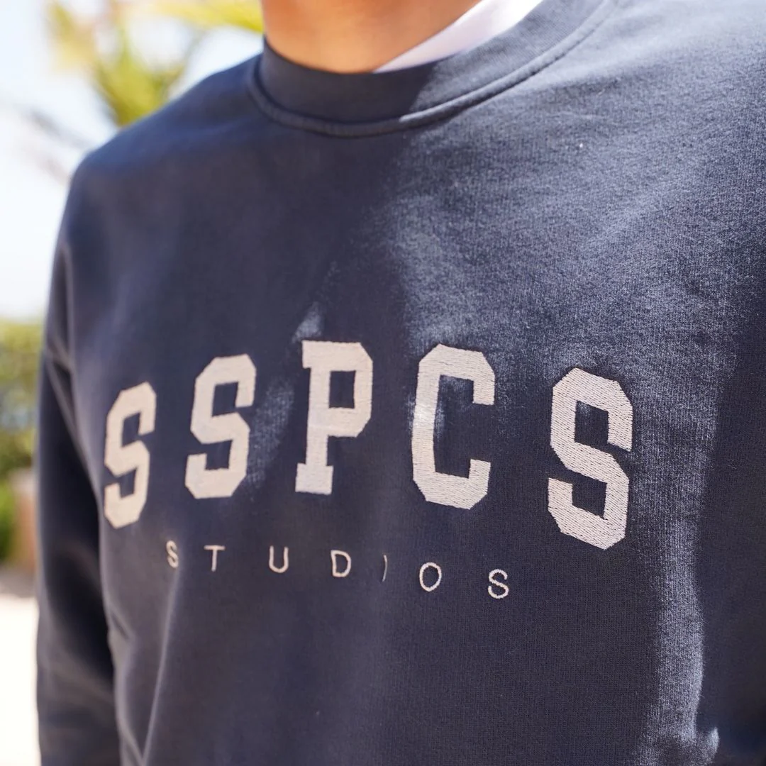(SS24) The Varsity Crewneck - Coastal Blue - Image 5