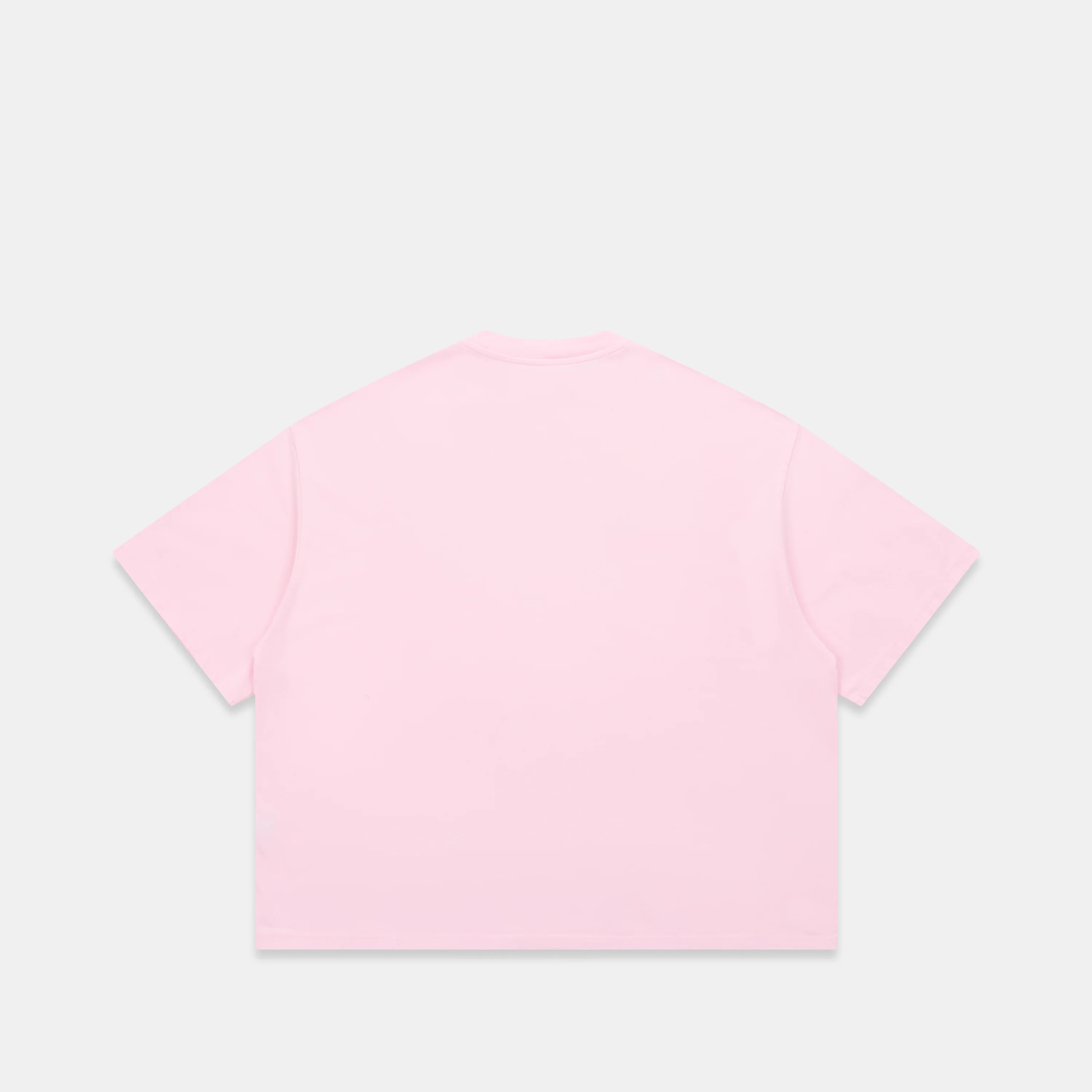 Summer / Offset Tee - Baby Pink - Image 3