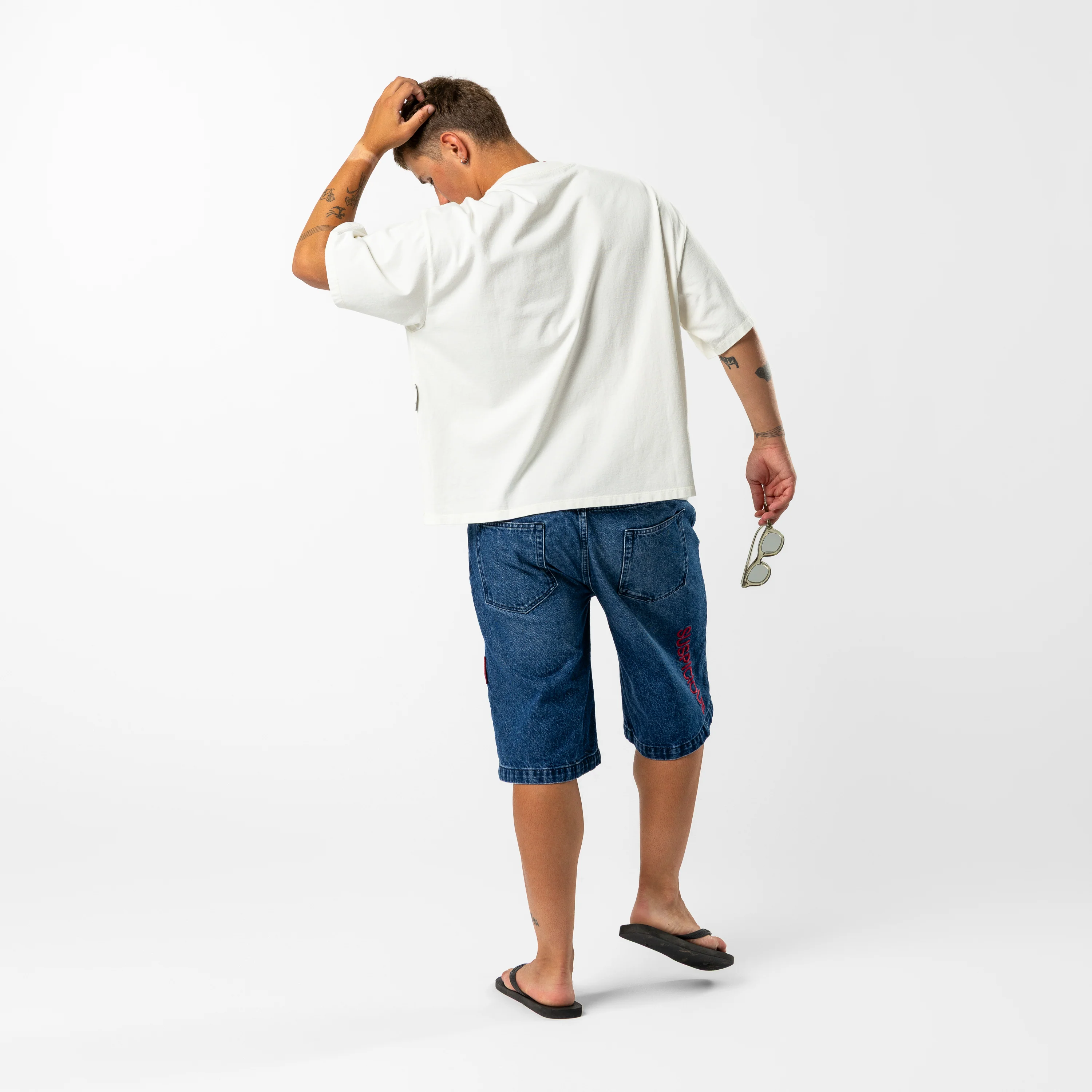 Summer / Offset Tee - Natural - Image 7