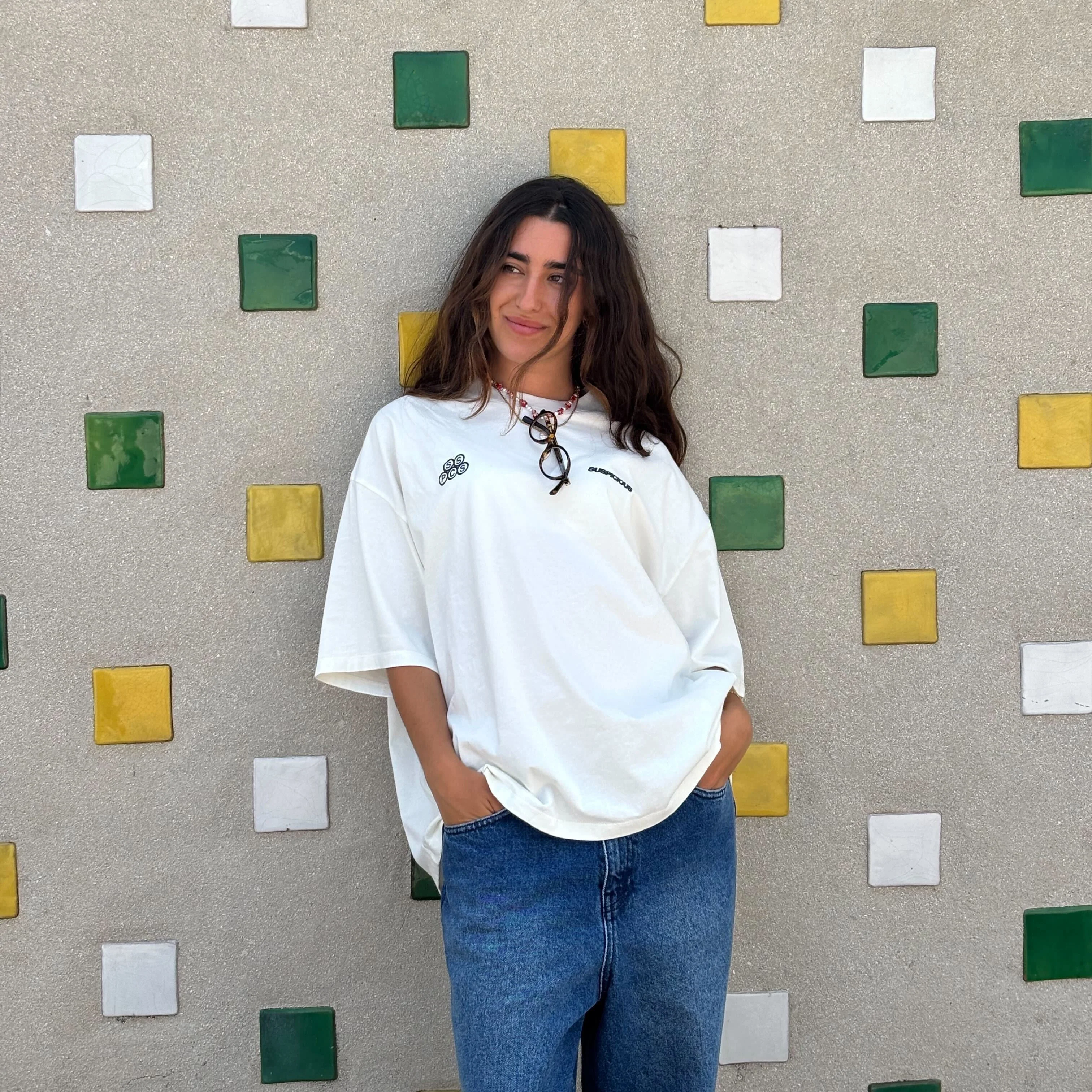 Summer / Offset Tee - Natural - Image 9