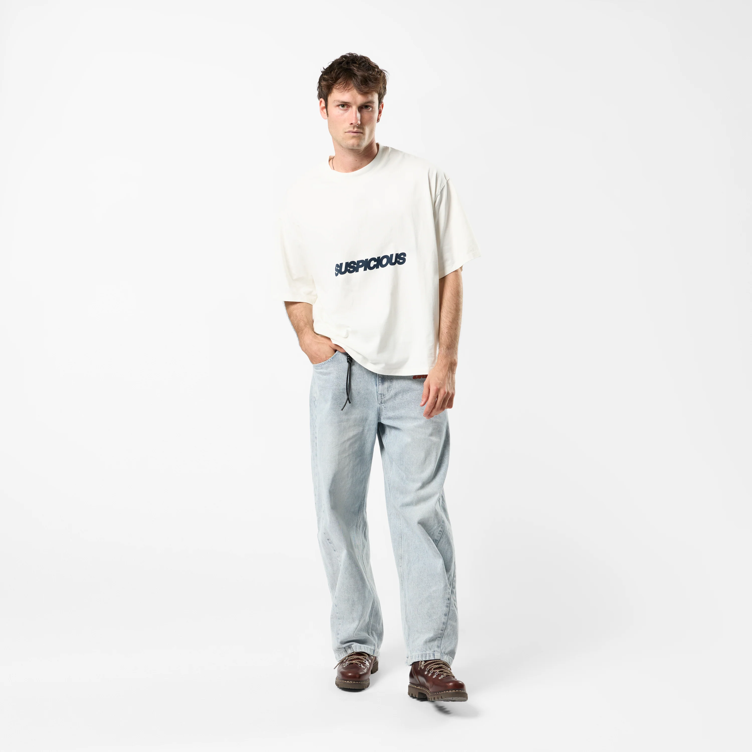 Summer / Slanted Tee - Natural - Image 5