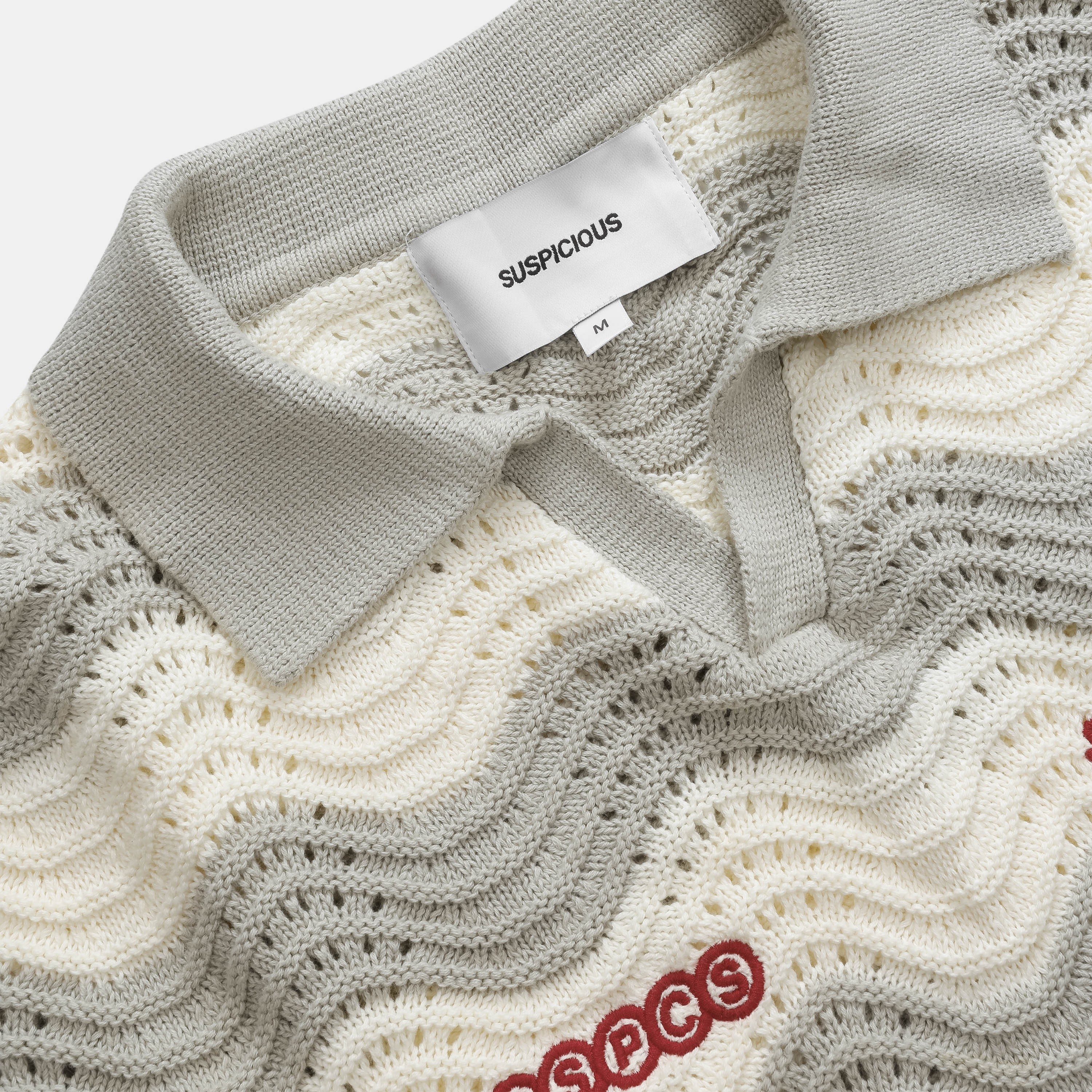 Summer / Wavy Double Icon Polo - Dune - Image 4