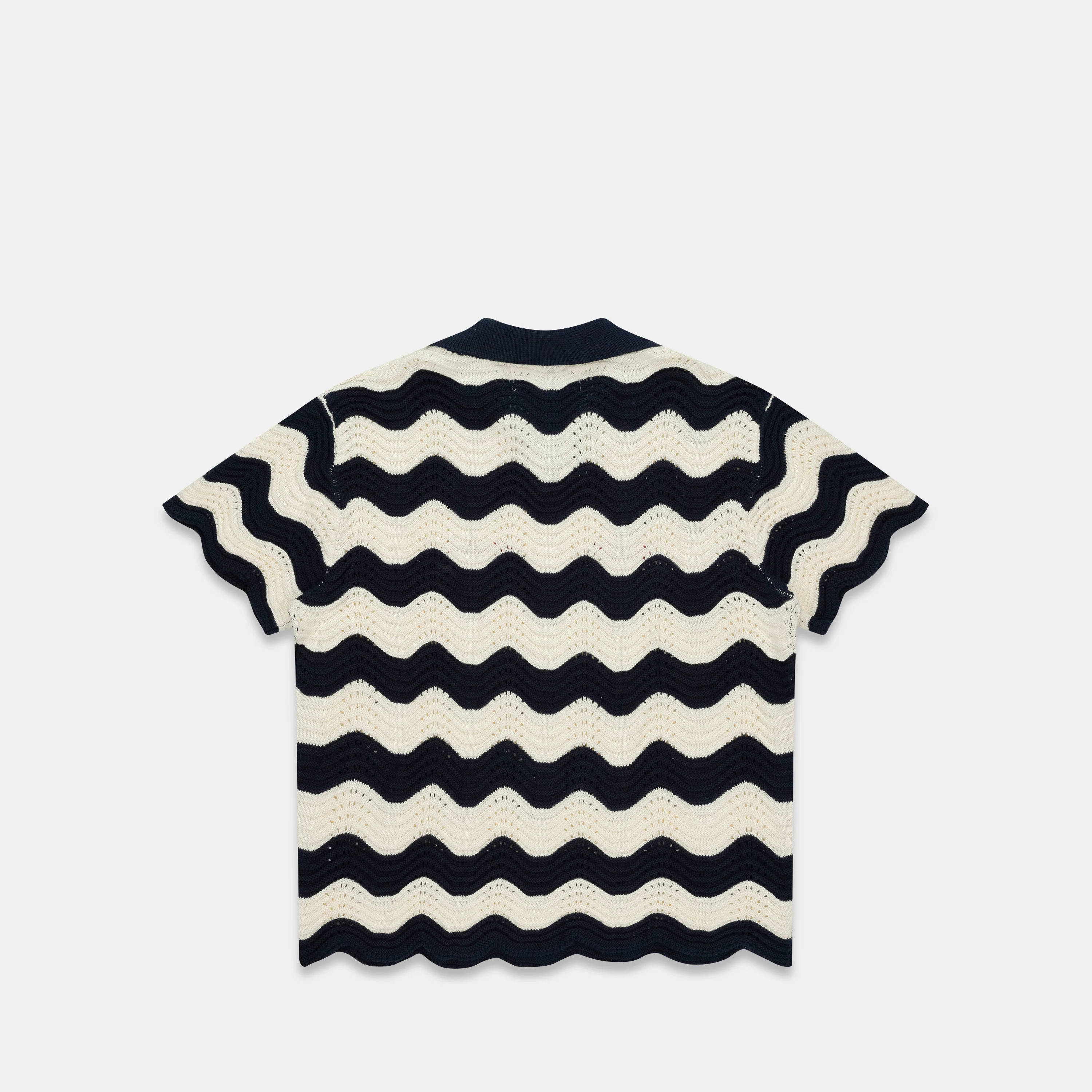Summer / Wavy Double Icon Polo - Nightfall - Image 5