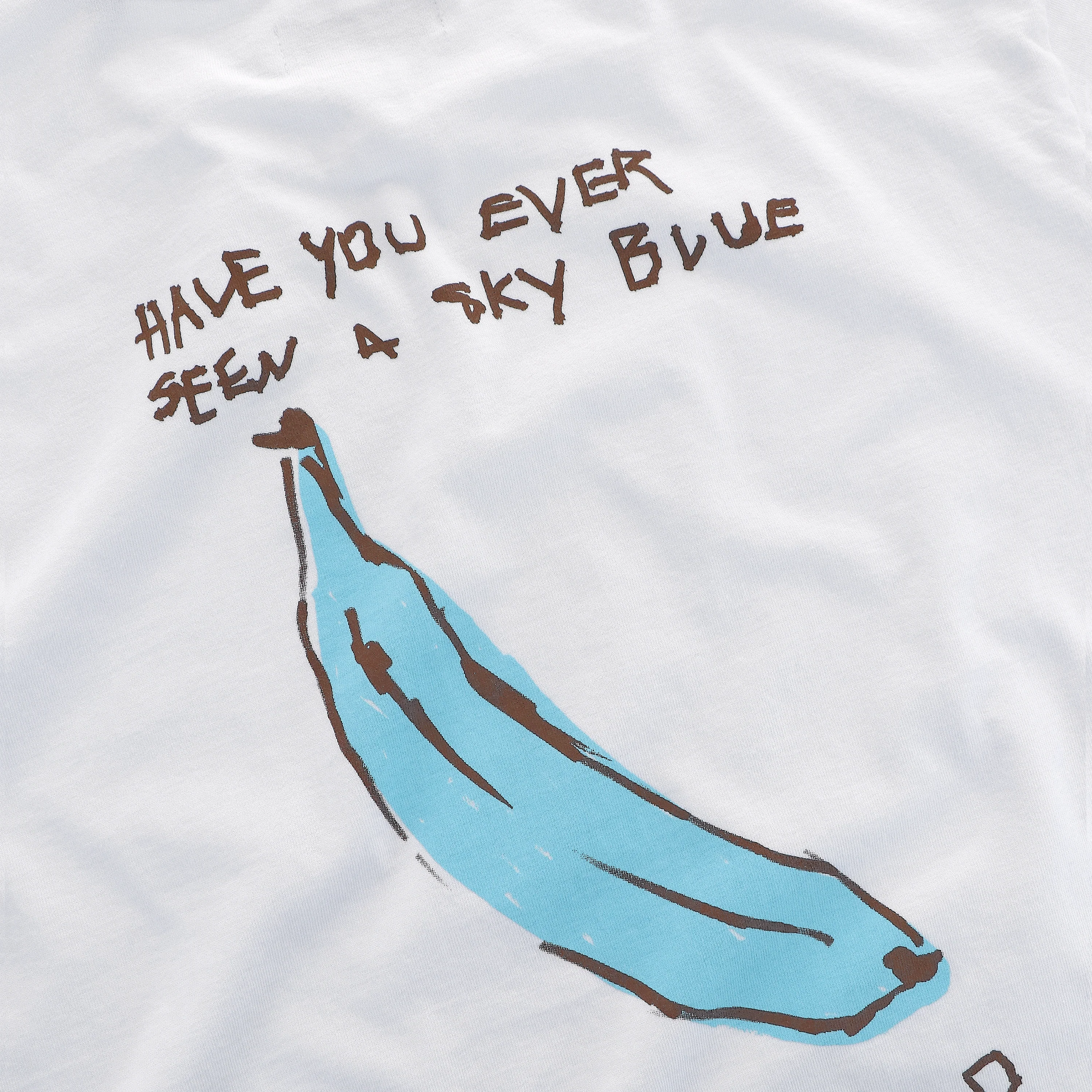 The Blue Banana Tee - White - Image 2