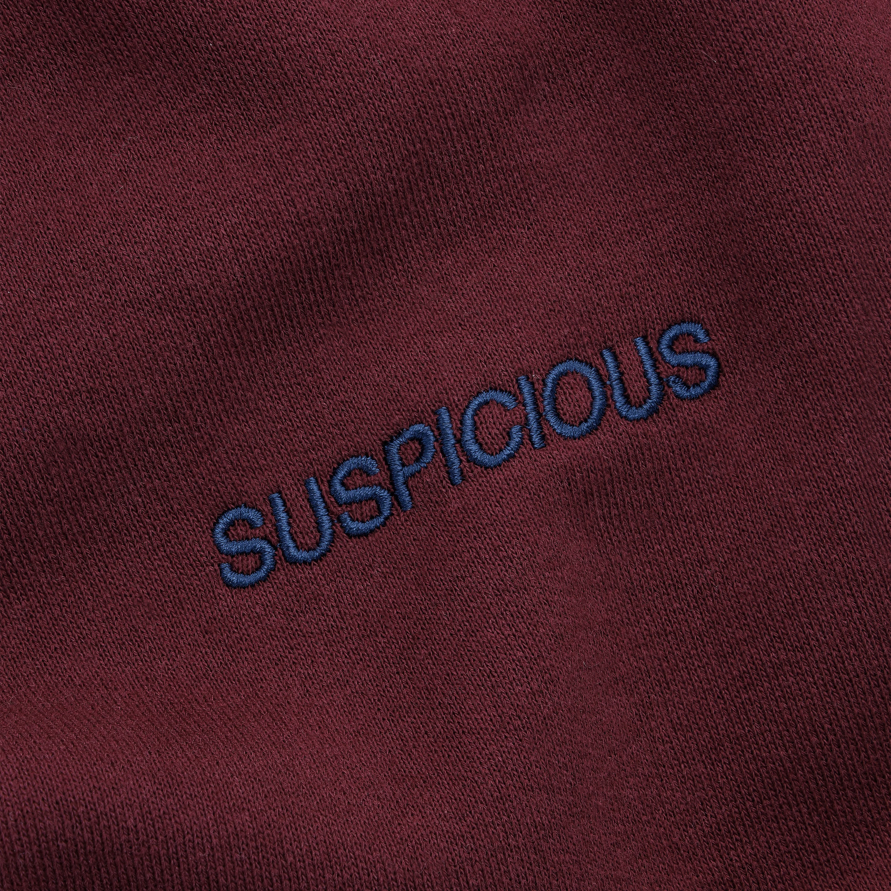 The Essentials Rugby Polo - Burgundy - Image 3