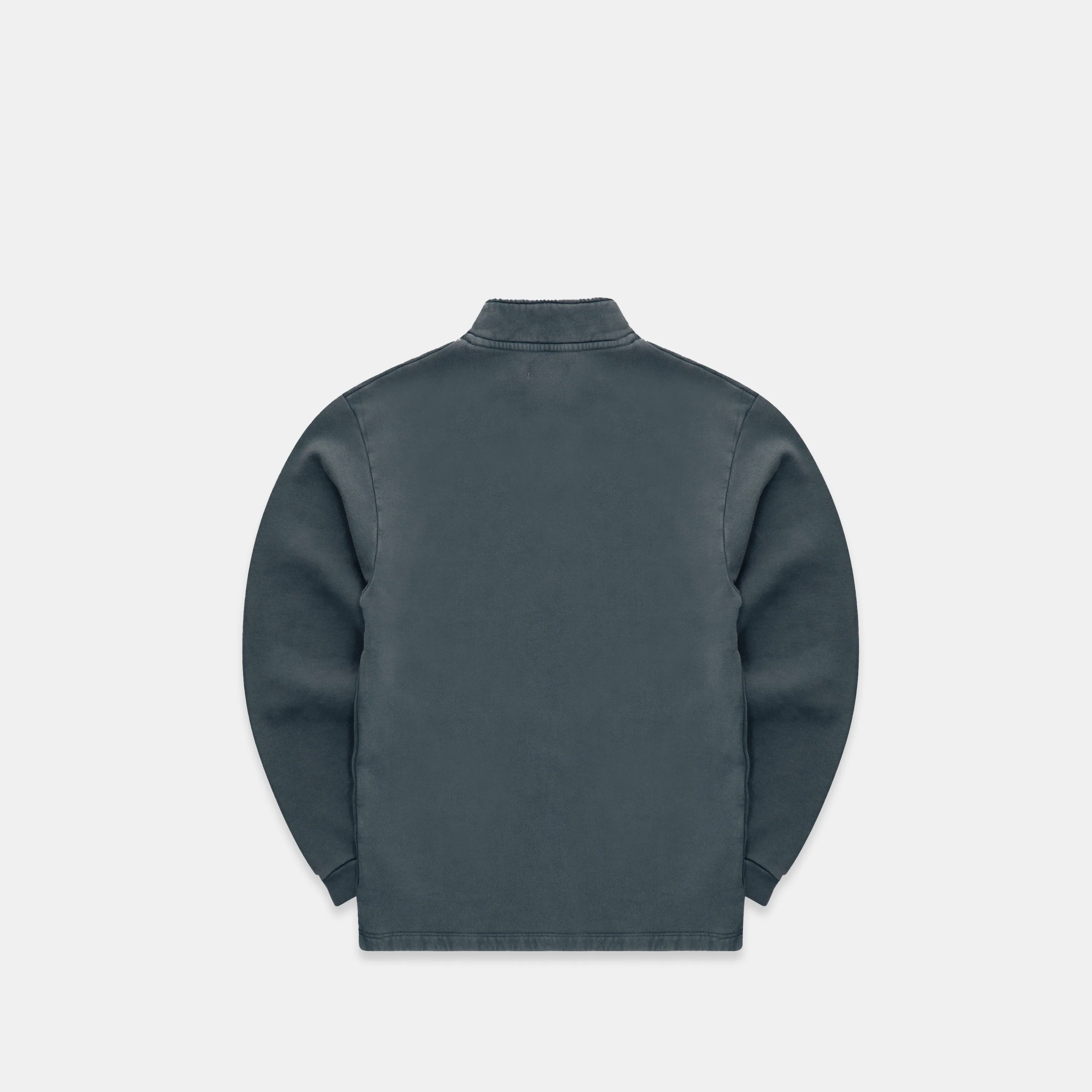 The Essentials Half-Zip Crewneck - Navy - Image 2