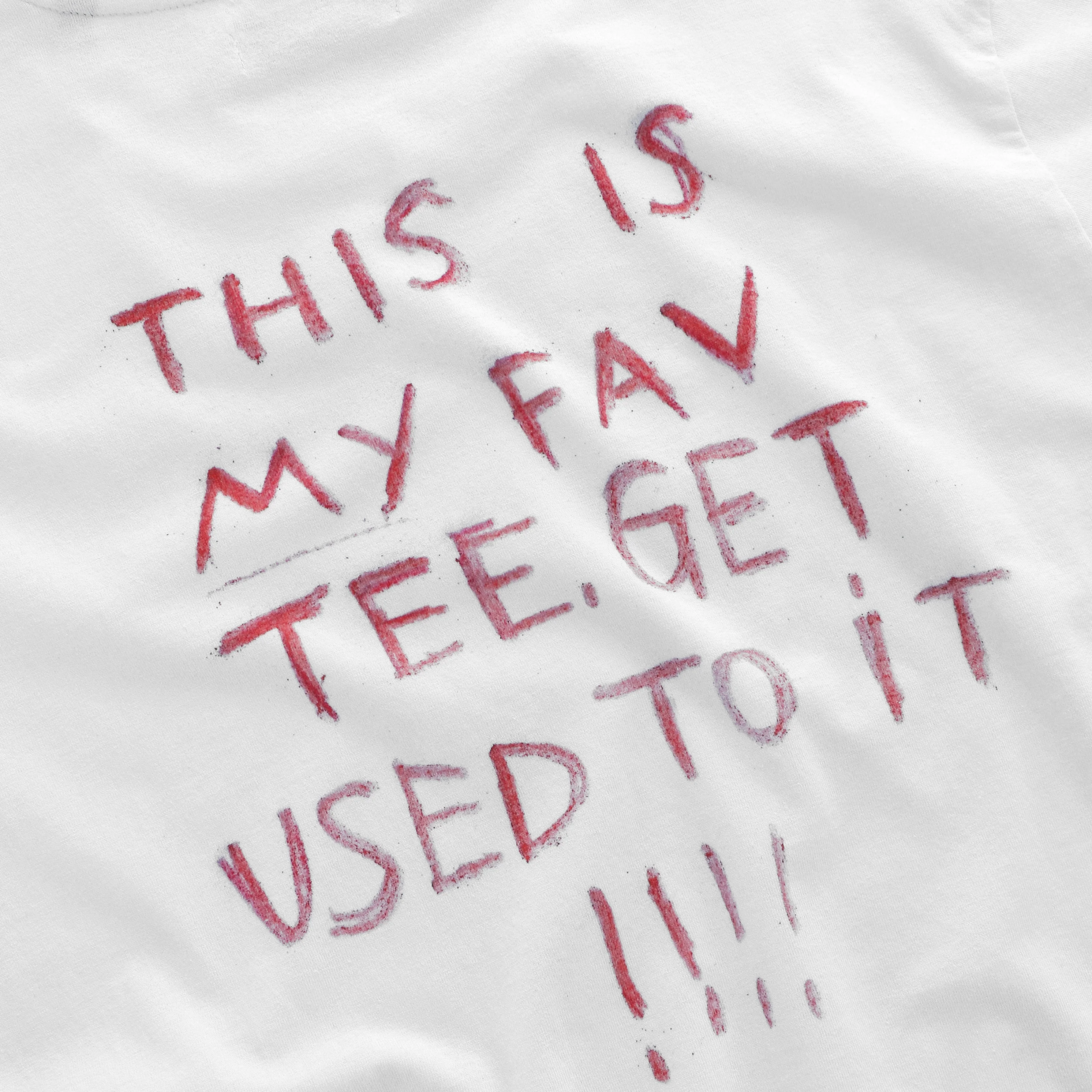 The Fav Tee - White - Image 2
