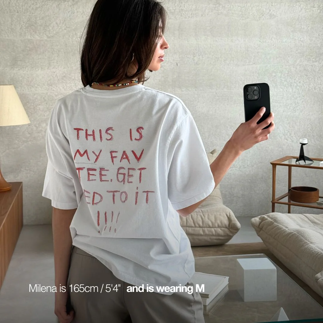 The Fav Tee - White - Image 5