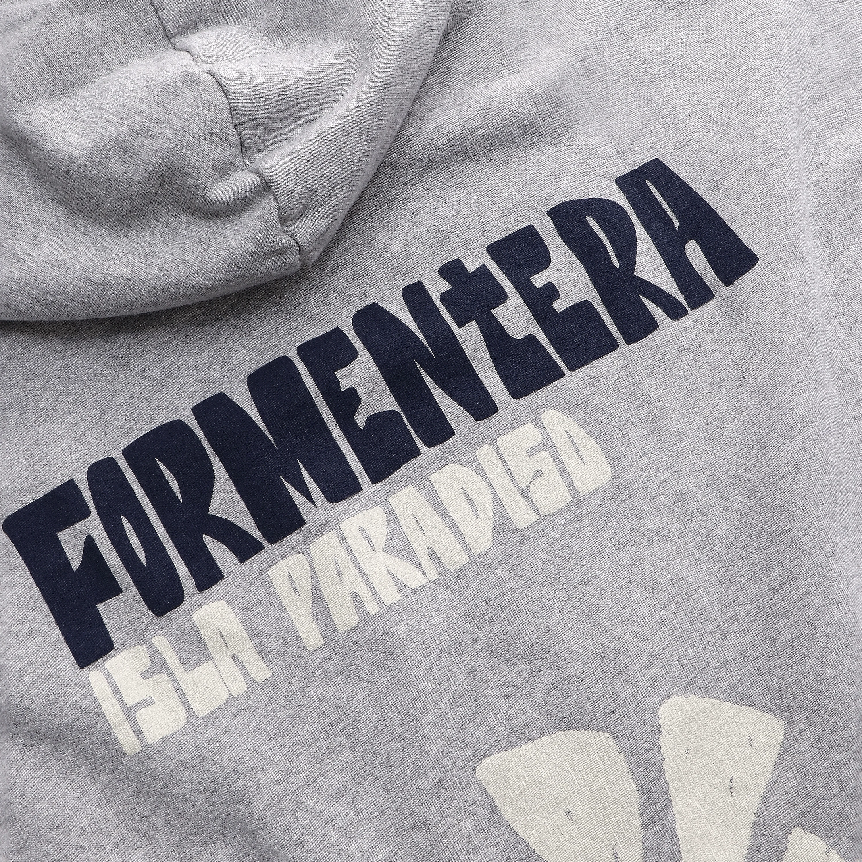 (Isla Bonita) The Formentera Hoodie - Neutral Heather - Image 2
