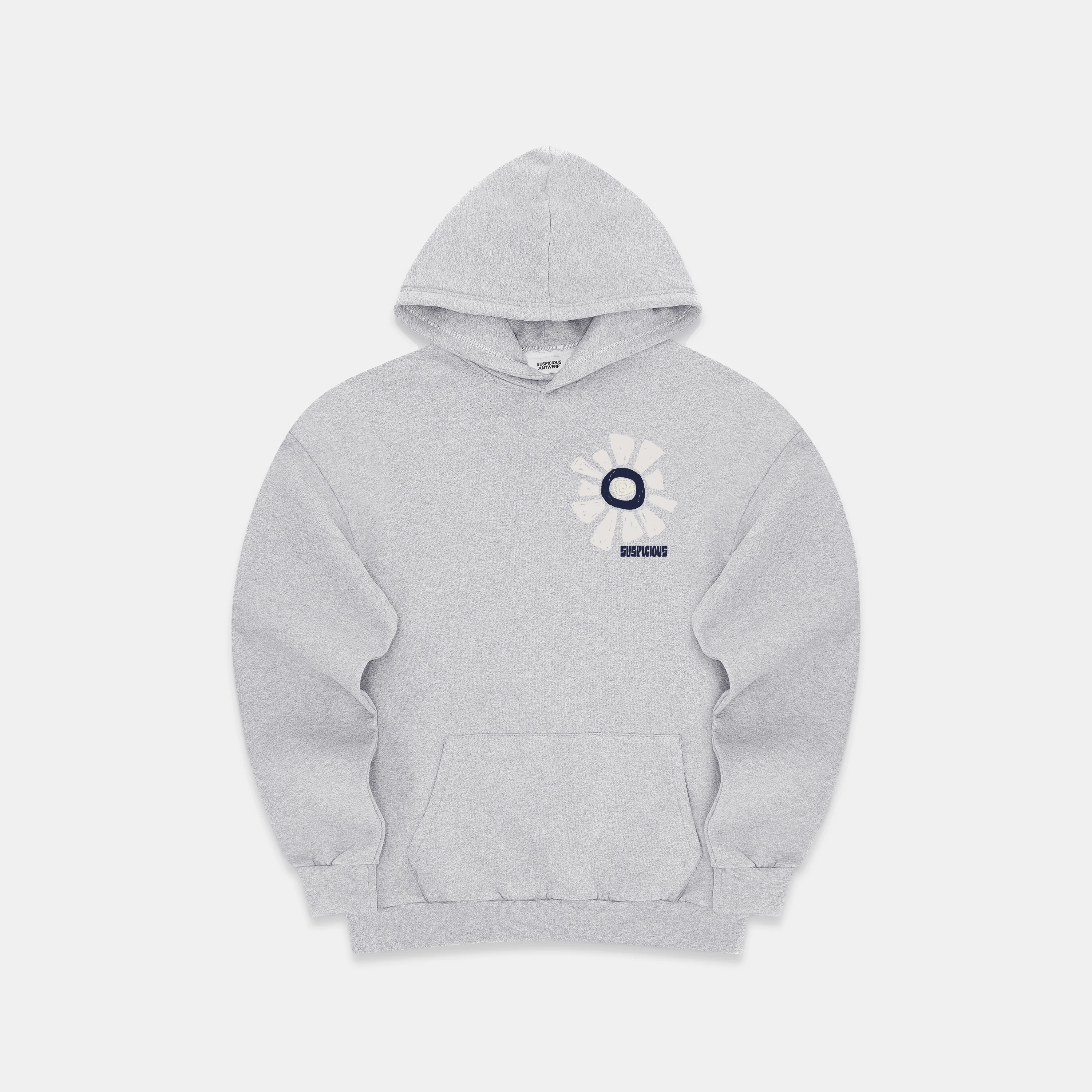 (Isla Bonita) The Formentera Hoodie - Neutral Heather - Image 3