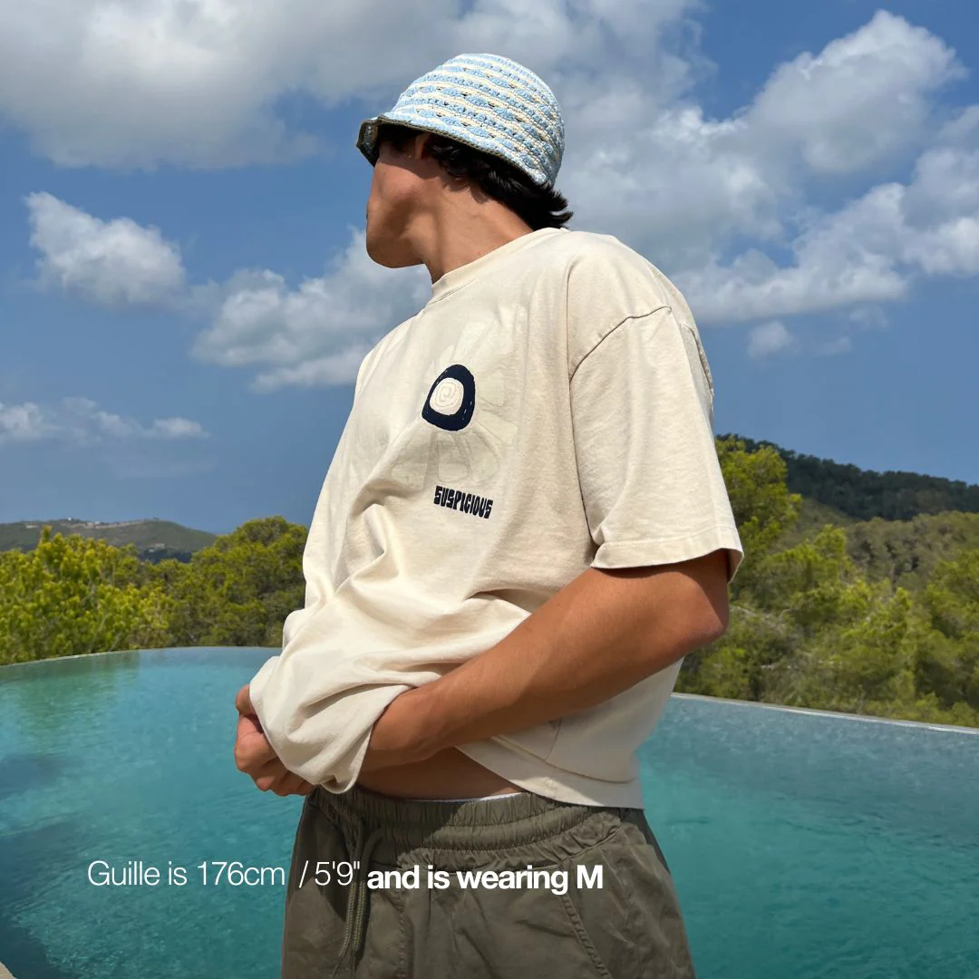 (Isla Bonita) The Formentera Tee - Buttercream - Image 7