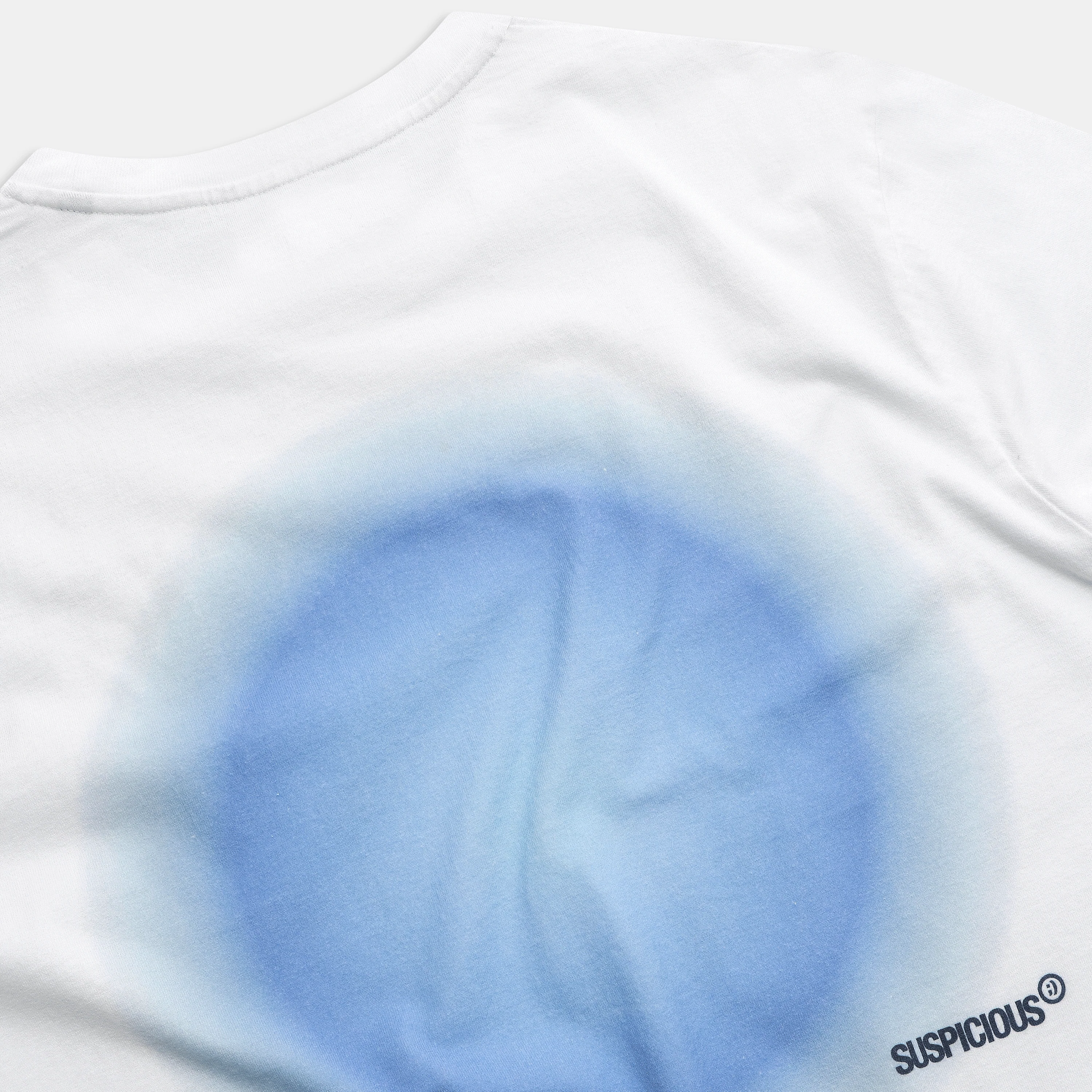 (SS24) The Aura Tee - White / Blue - Image 2