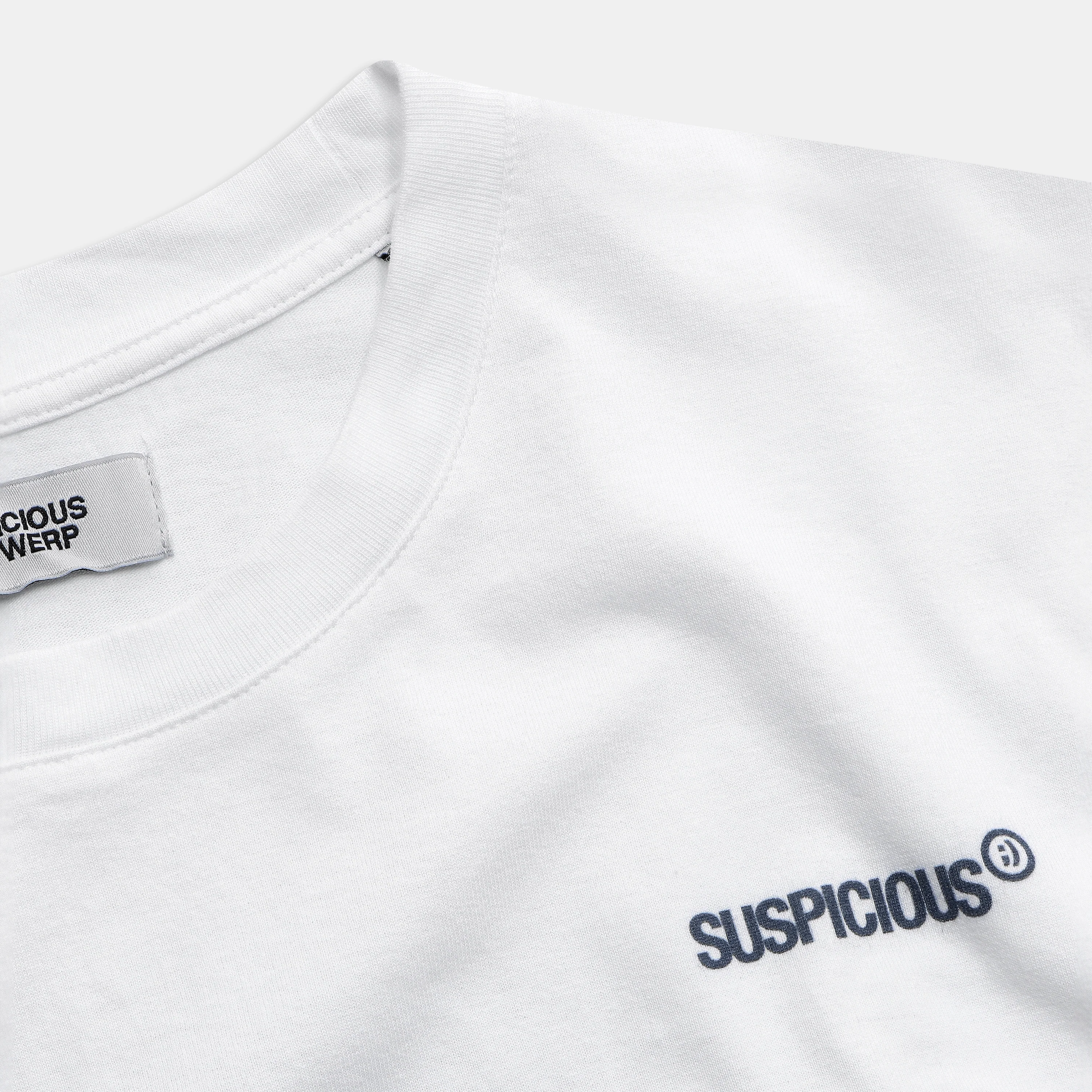 (SS24) The Aura Tee - White / Blue - Image 4