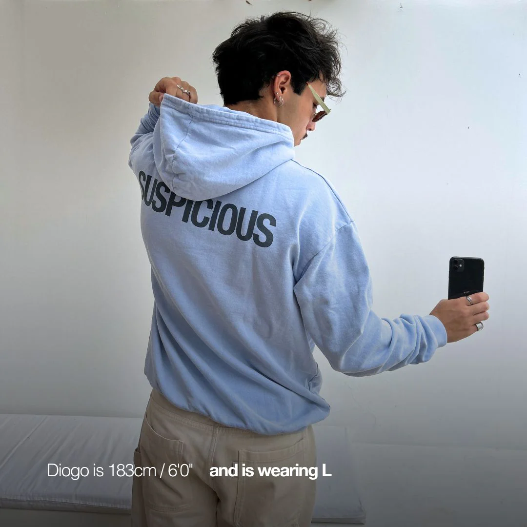 (SS24) The Suspicious Hoodie - Vista Blue - Image 5