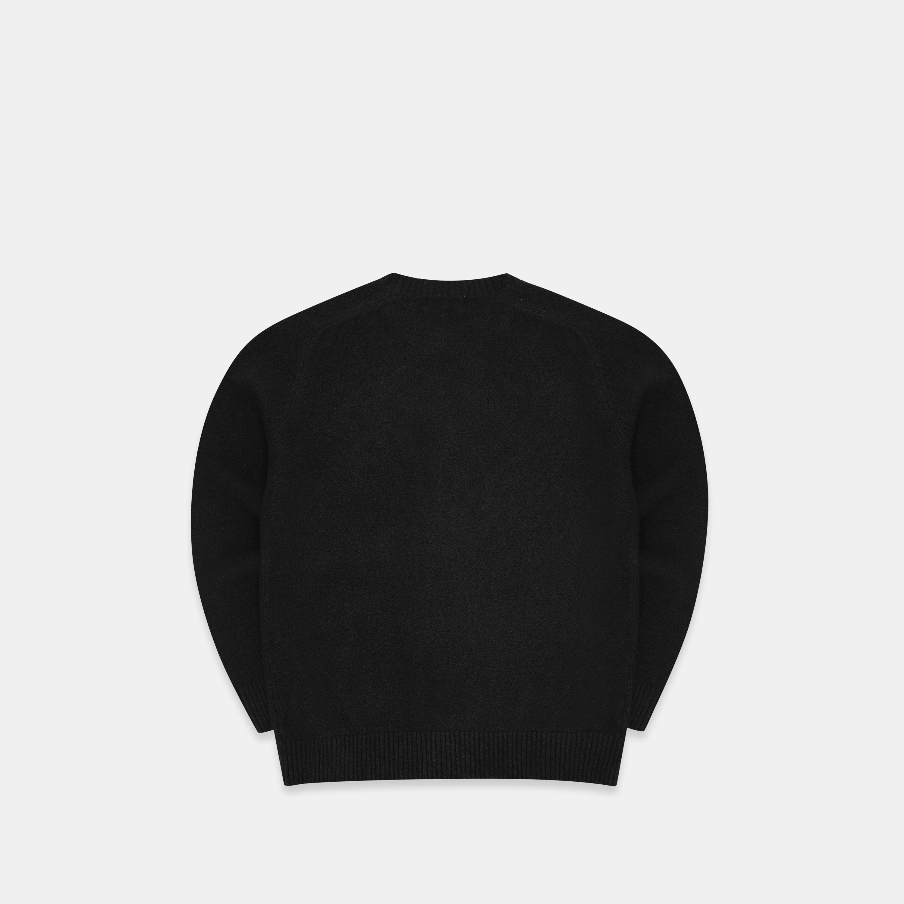 The Knitted Sweat - Black - Image 2
