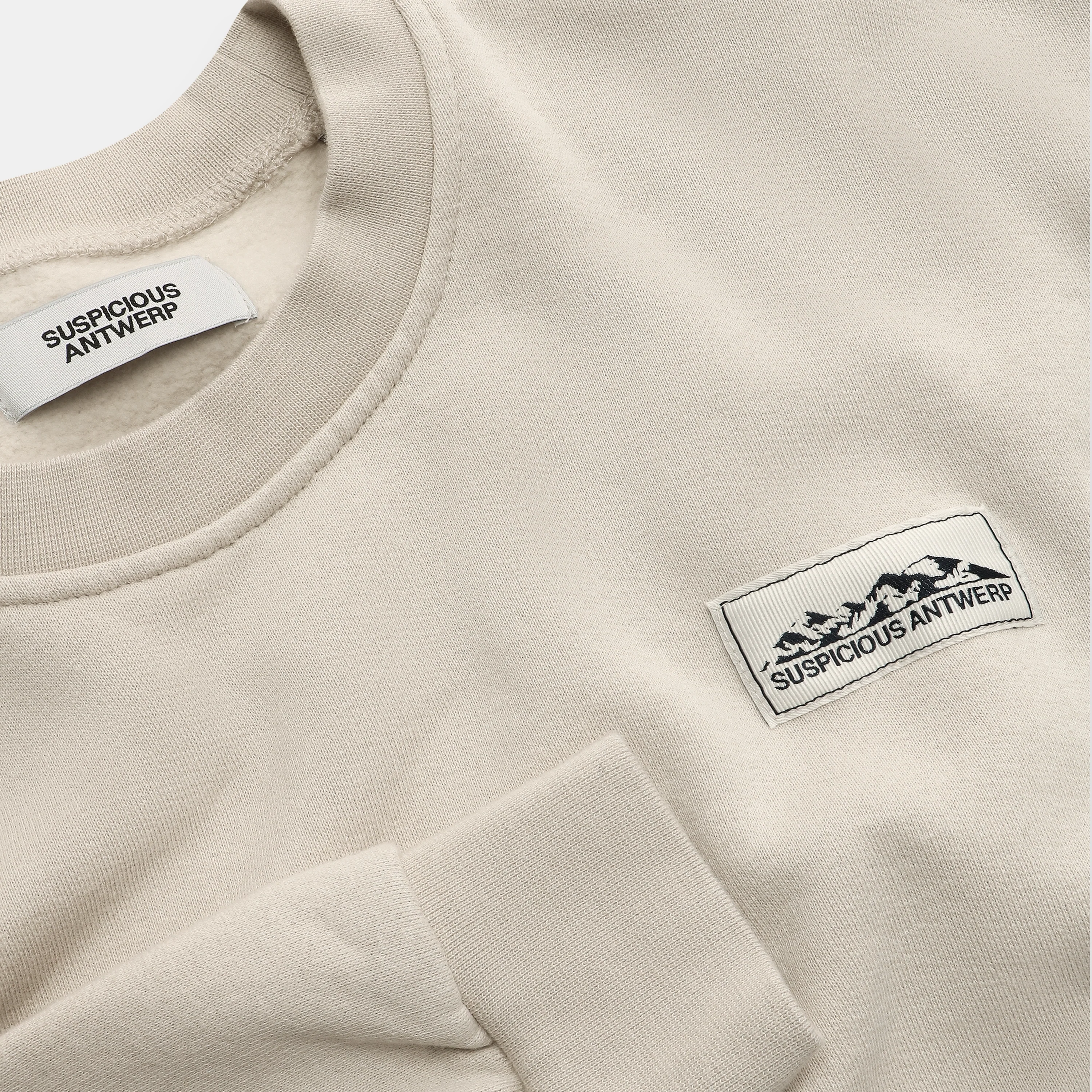The Label Crewneck - River Grey - Image 2