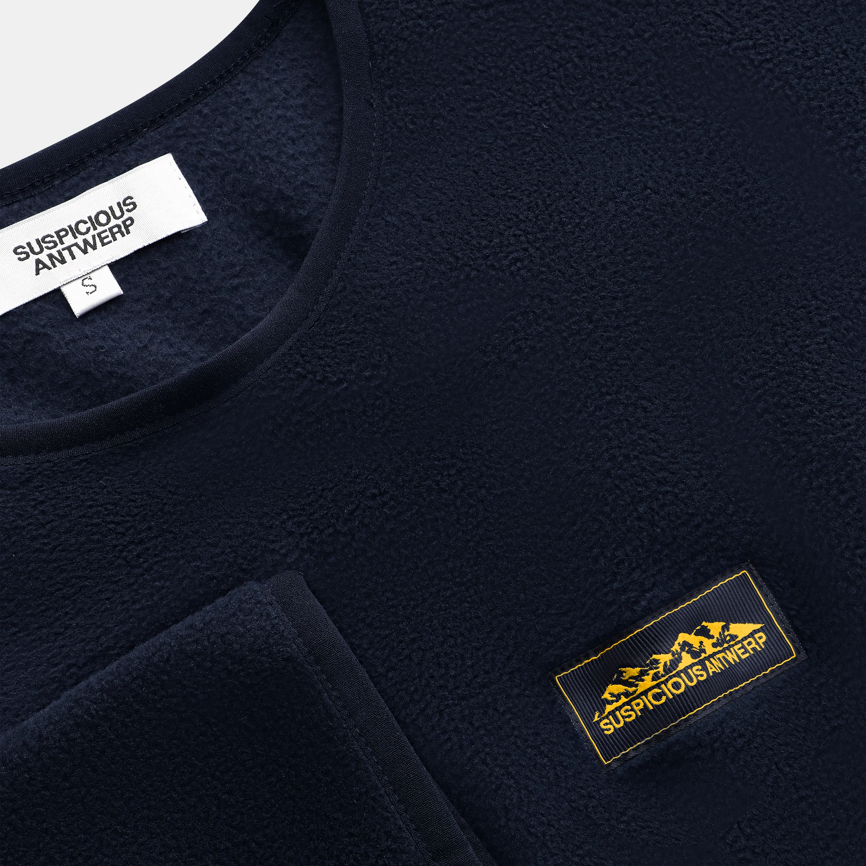 The Label Polar Crewneck - Navy - Image 3