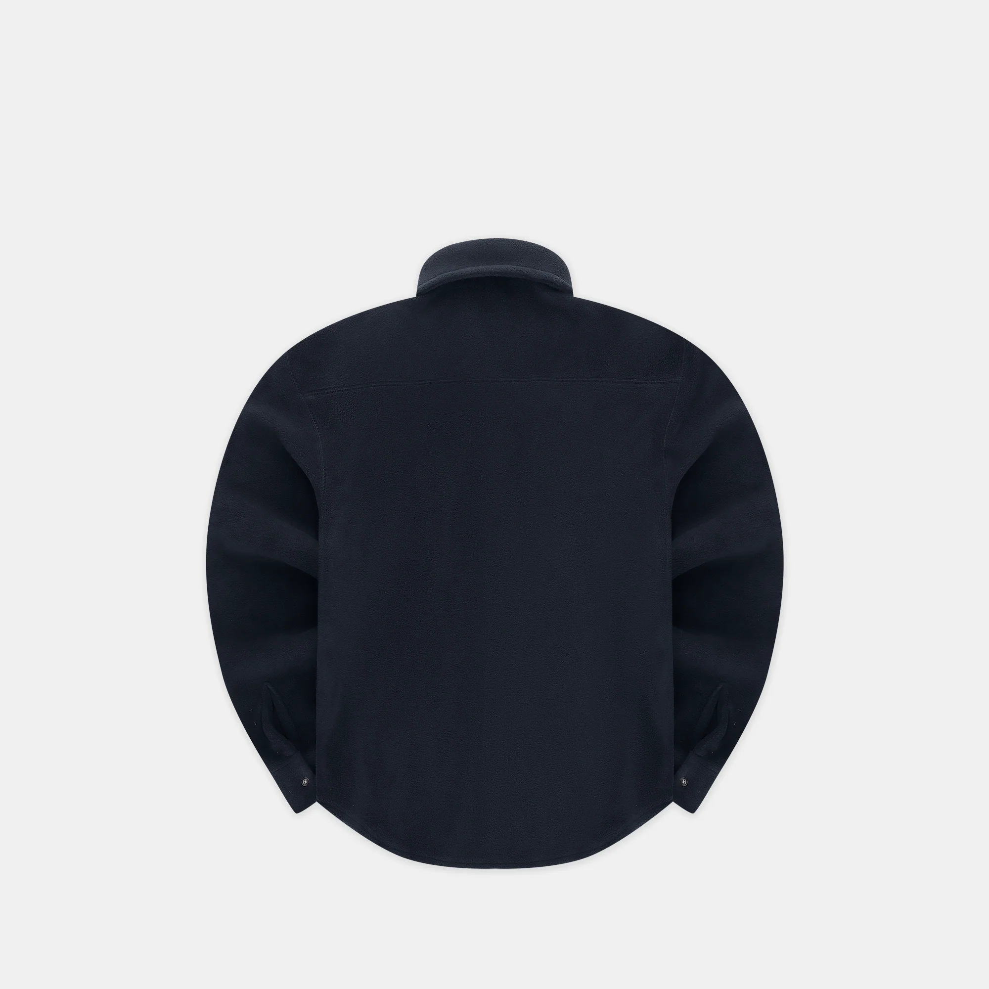The Label Polar Shirt - Navy - Image 3