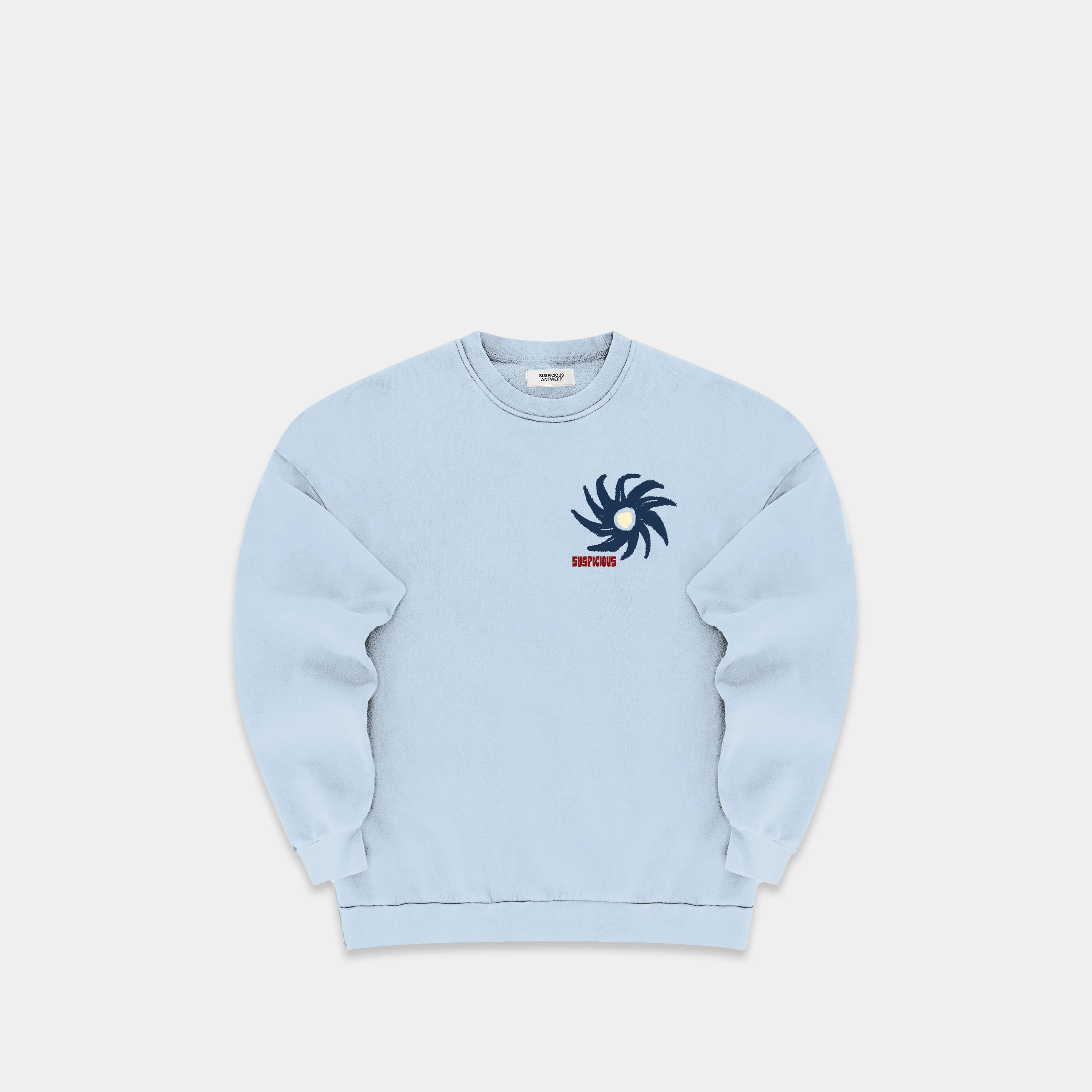 Isla Bonita / The Menorca Crewneck - Celestial Blue - Image 3