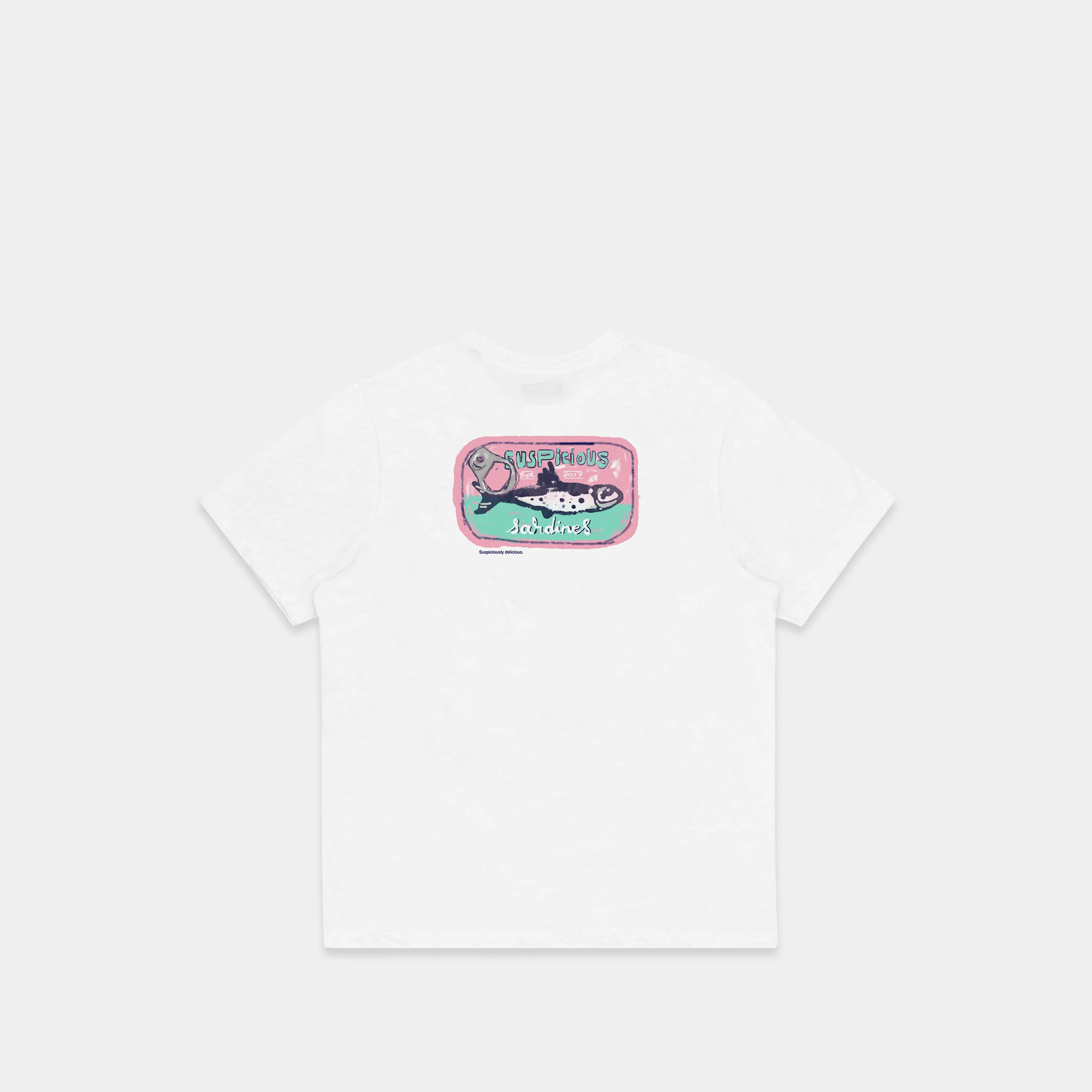 The Sardines  Tee - White