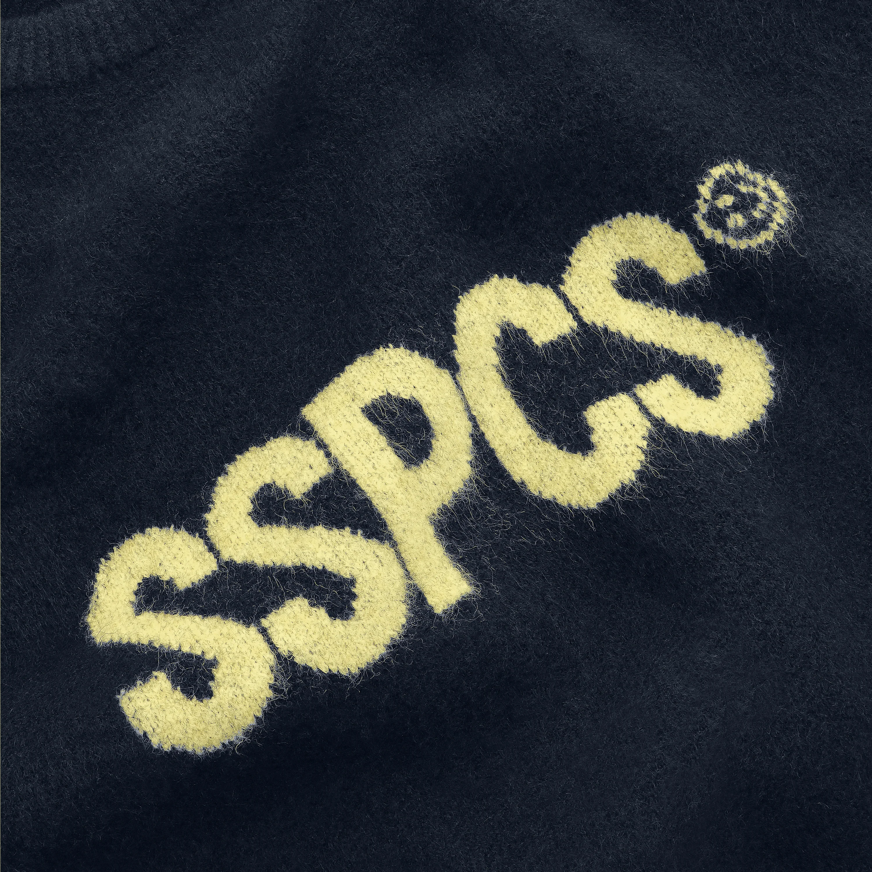 The SSPCS Knitted Sweat - Nightfall / Yellow - Image 2