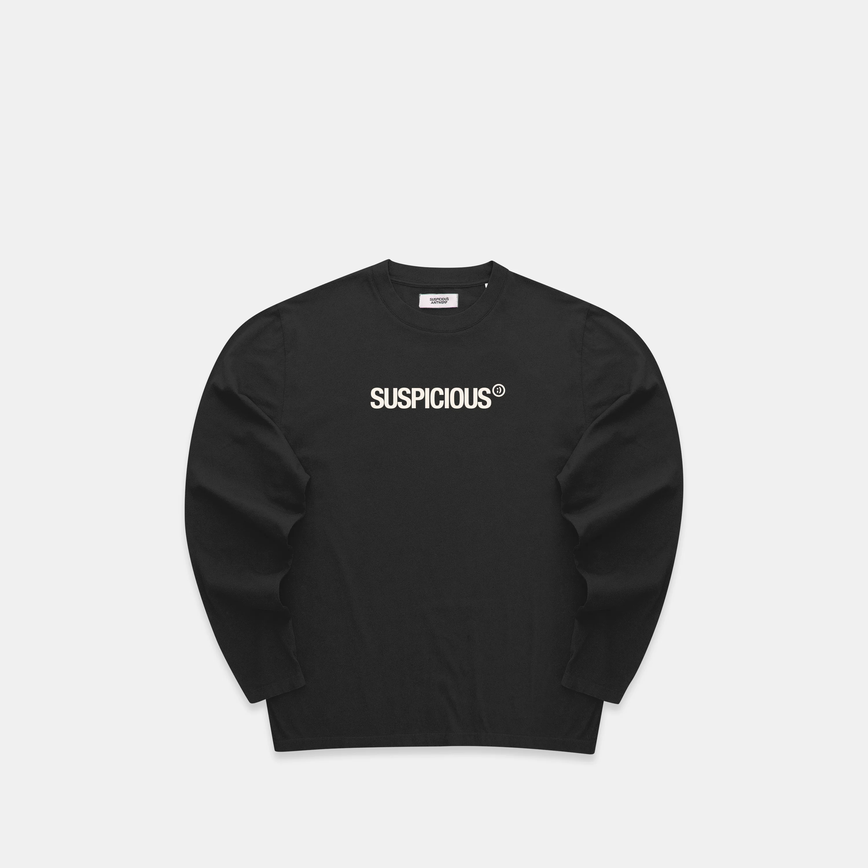 The Smiley Longsleeve - Black
