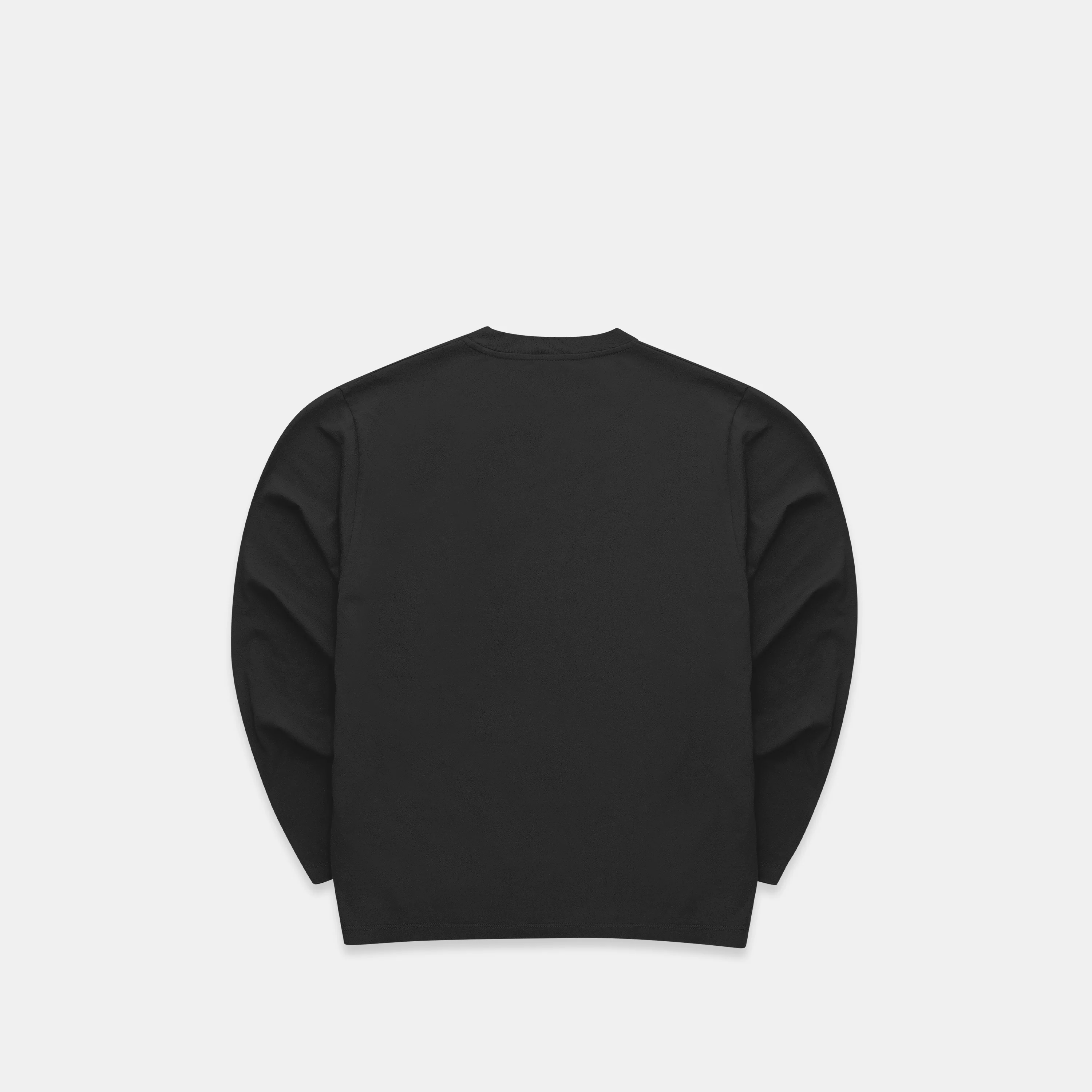 The Smiley Longsleeve - Black - Image 2