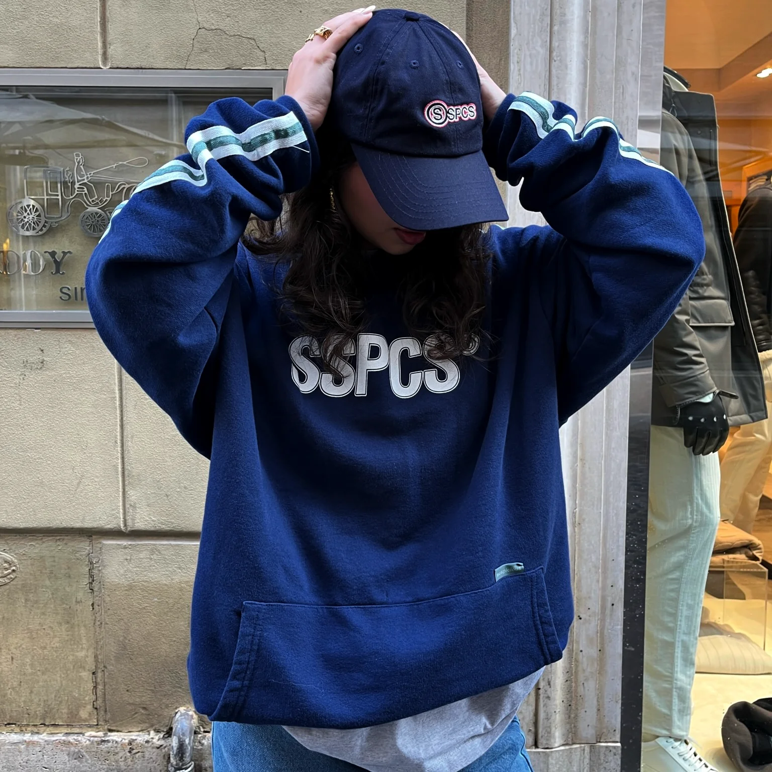 The SSPCS Lining Hoodie - Nightfall - Image 6