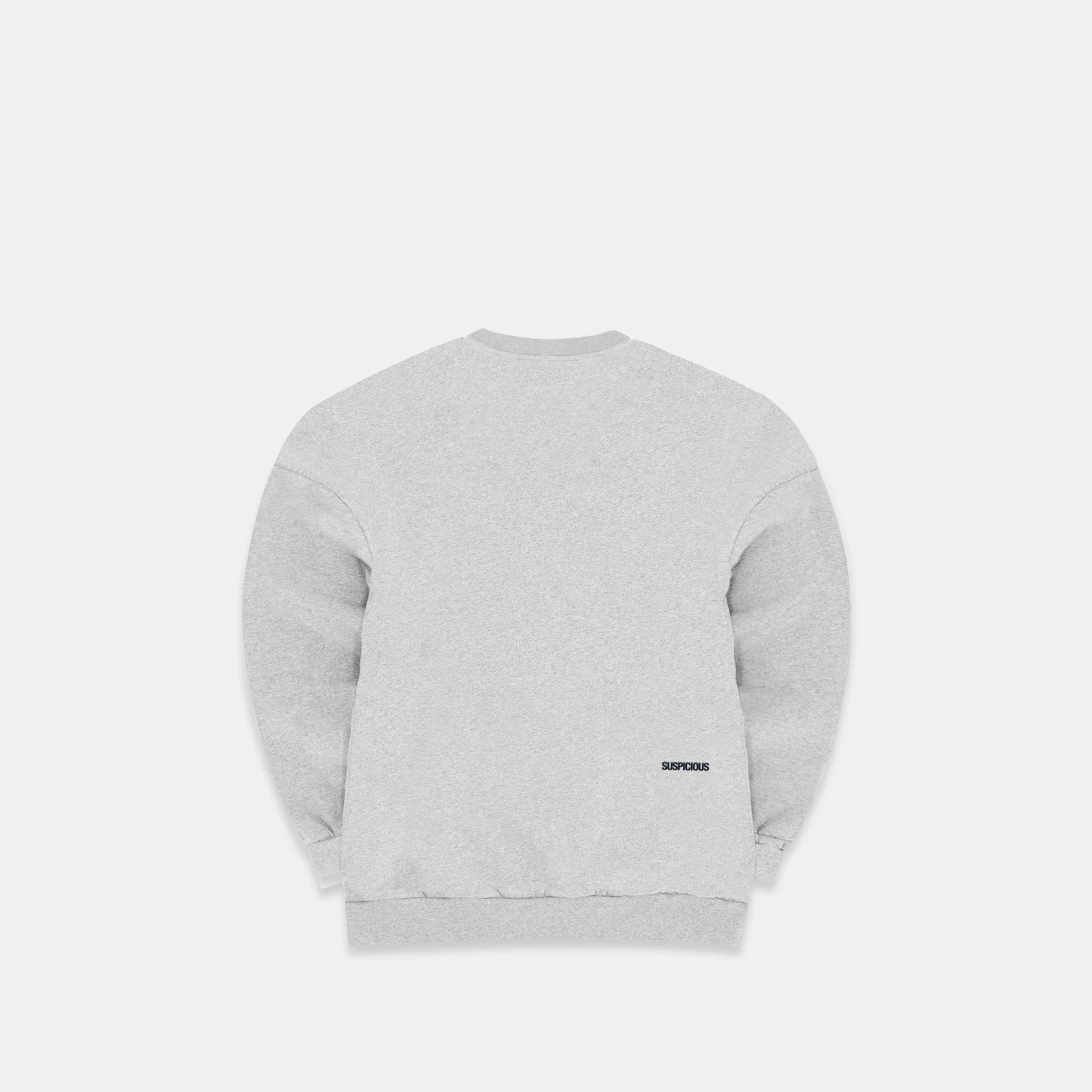 The Suspicious 2 Crewneck - Neutral Heather - Image 2