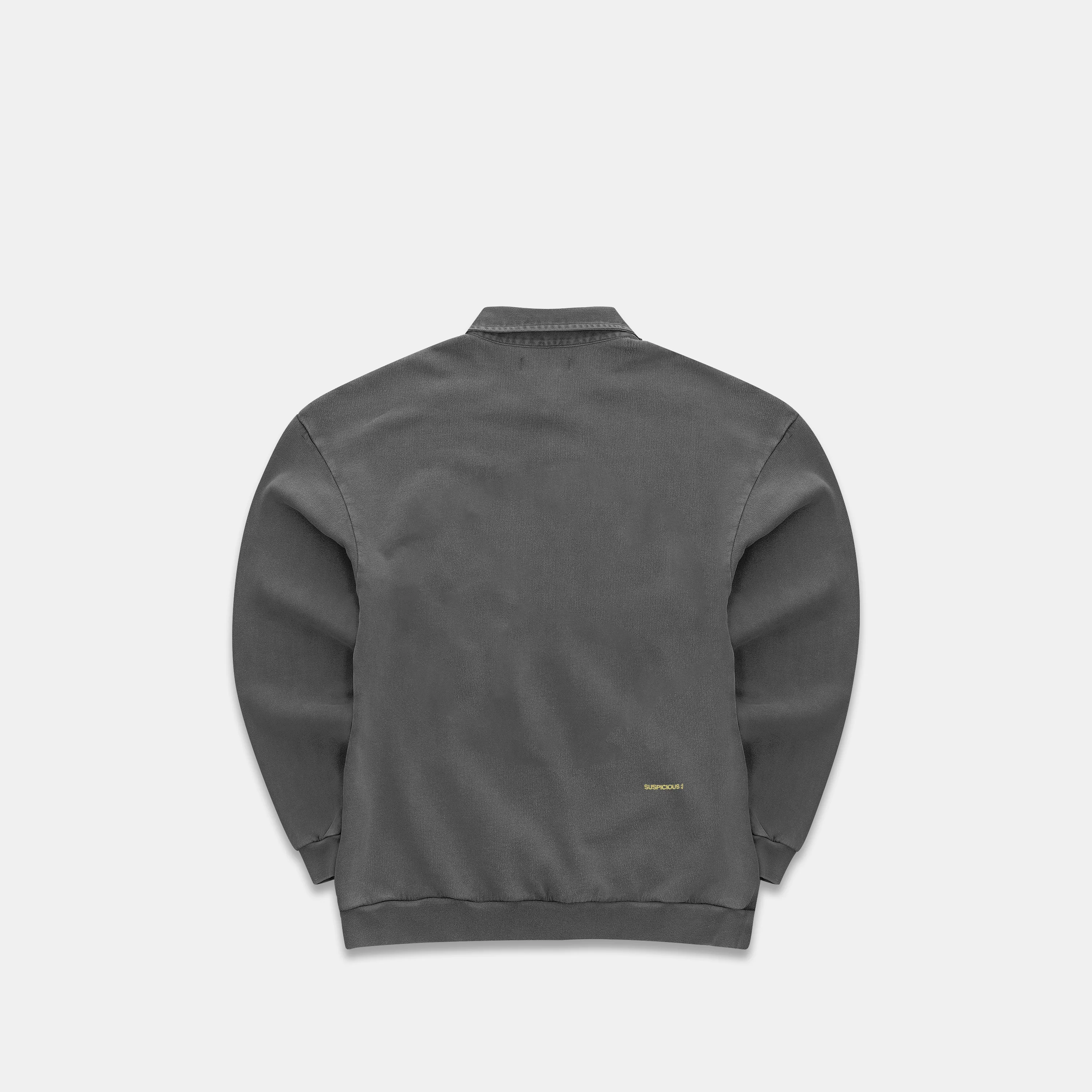 The Suspicious Smiley Kangooroo Polo - Dark Shadow - Image 3