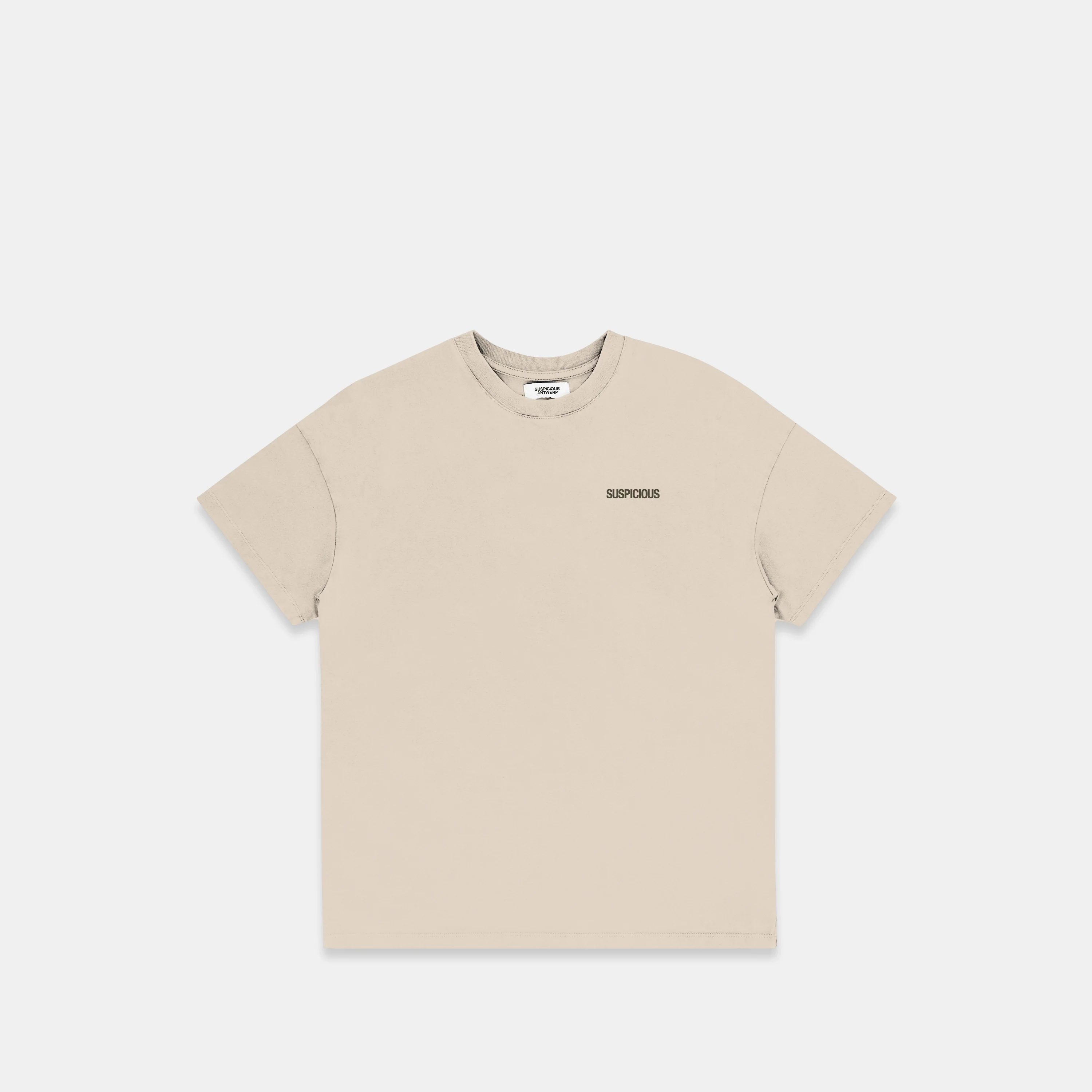 The Suspicious Tee - Buttercream - Image 3