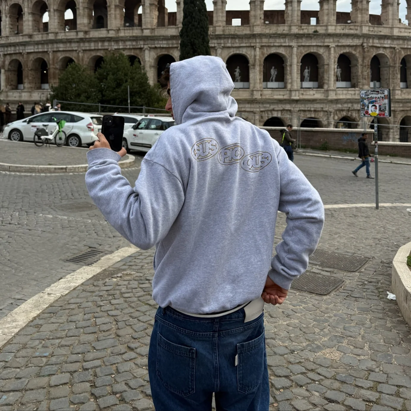 The Triple Hoodie - Neutral Heather - Image 5