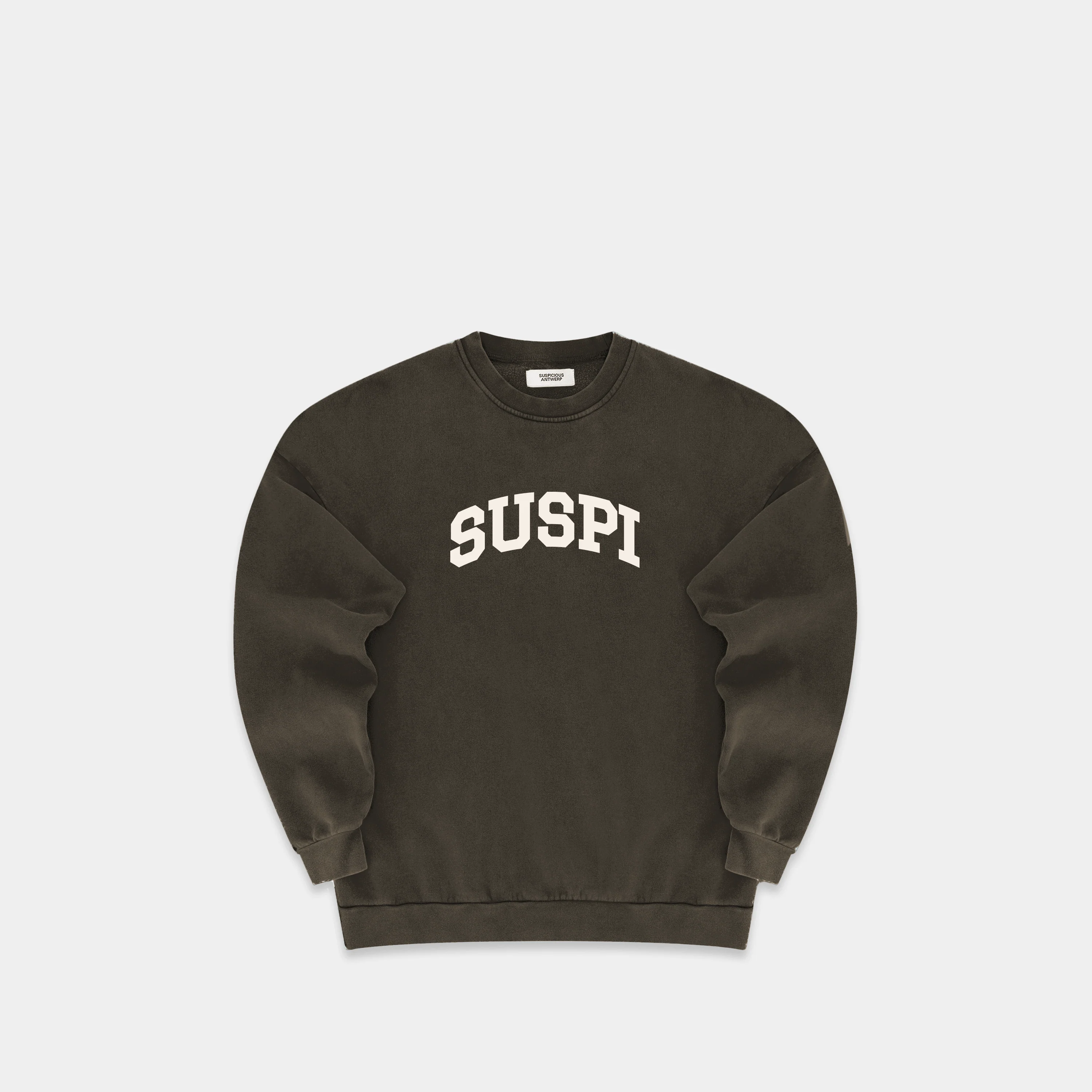 The Varsity Crewneck - Olive