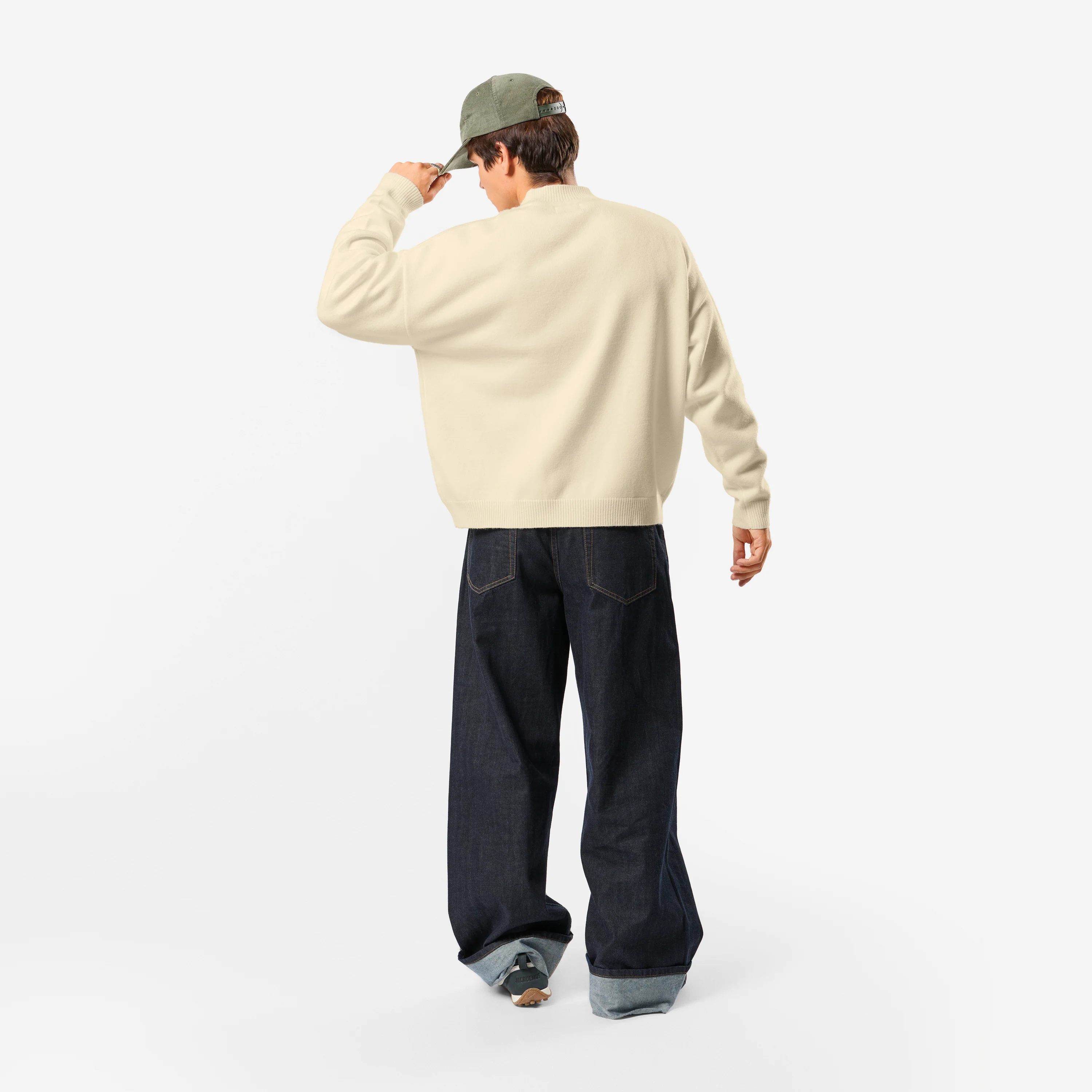 Winter2 / Core High Neck Knit - Off-White - Image 5