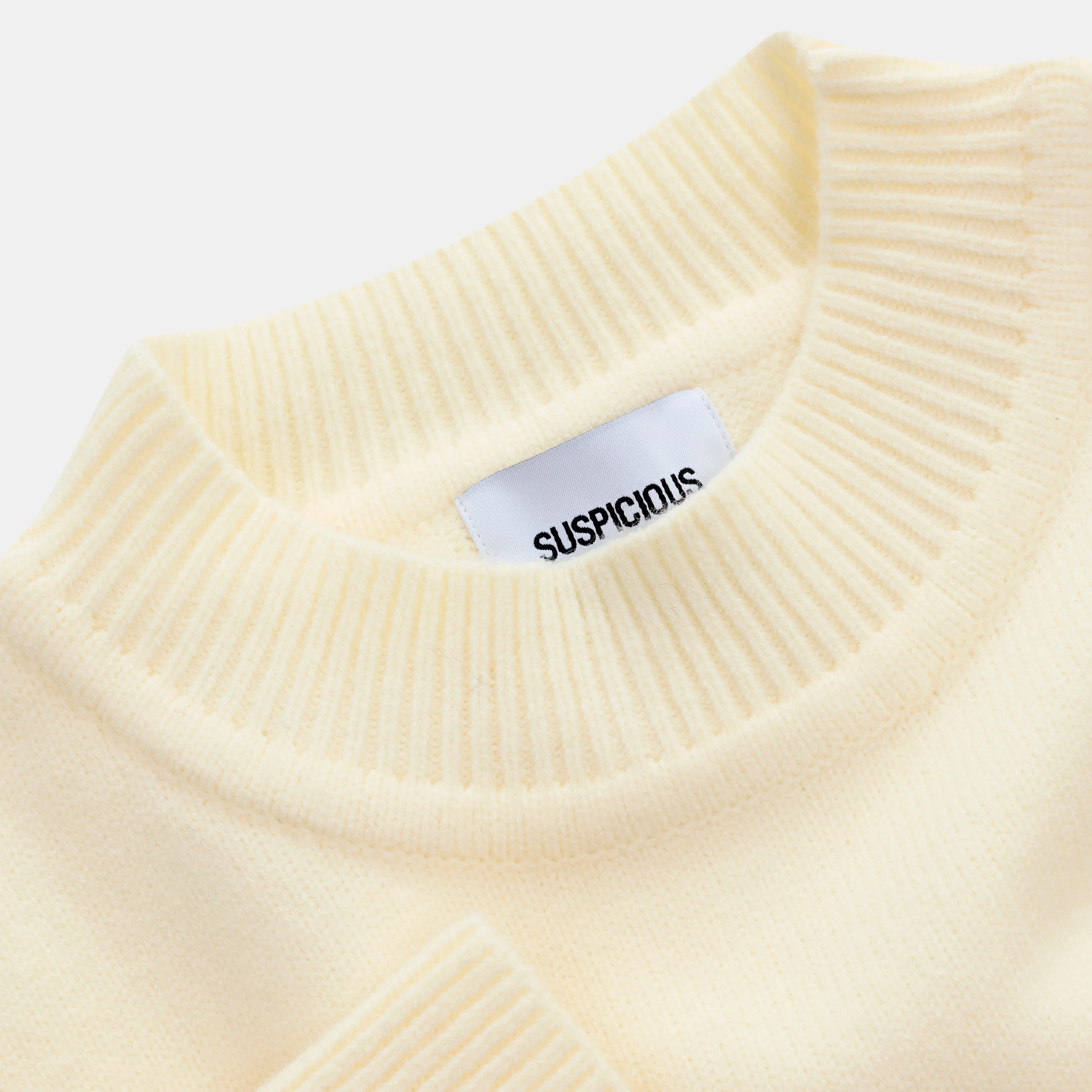 Winter2 / Core High Neck Knit - Off-White - Image 6