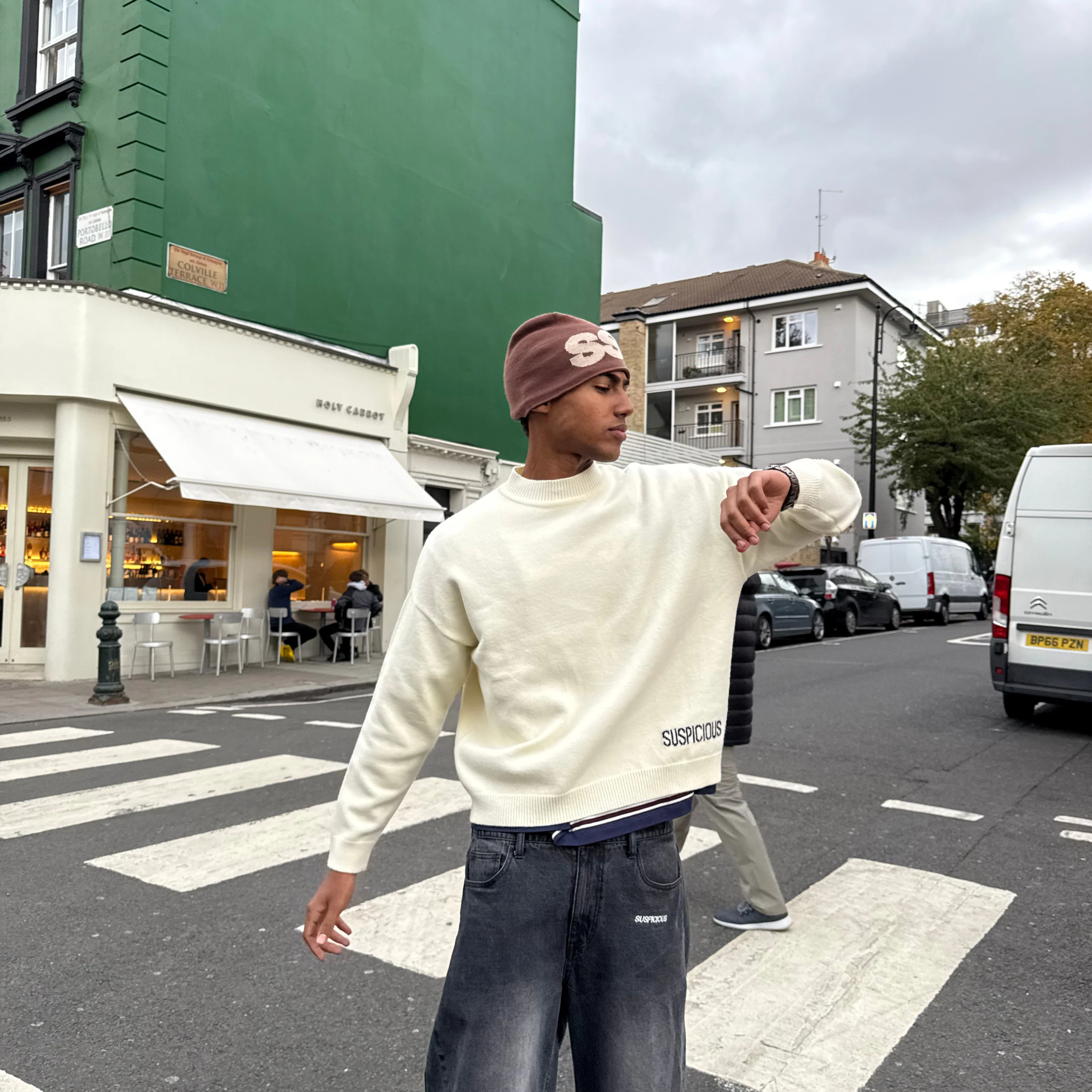 Winter2 / Core High Neck Knit - Off-White - Image 9
