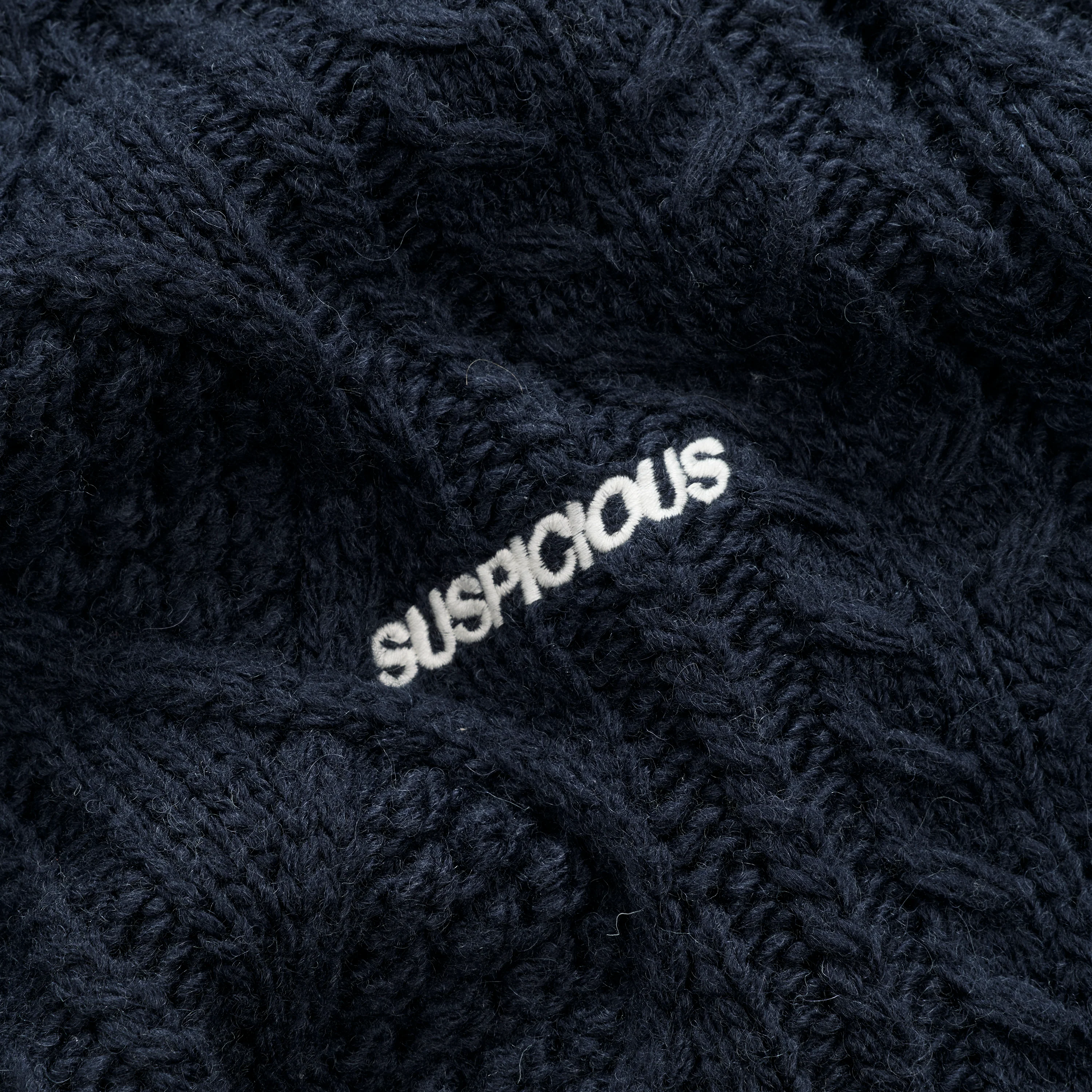 Winter2 / Essentials Big Knit - Navy - Image 5