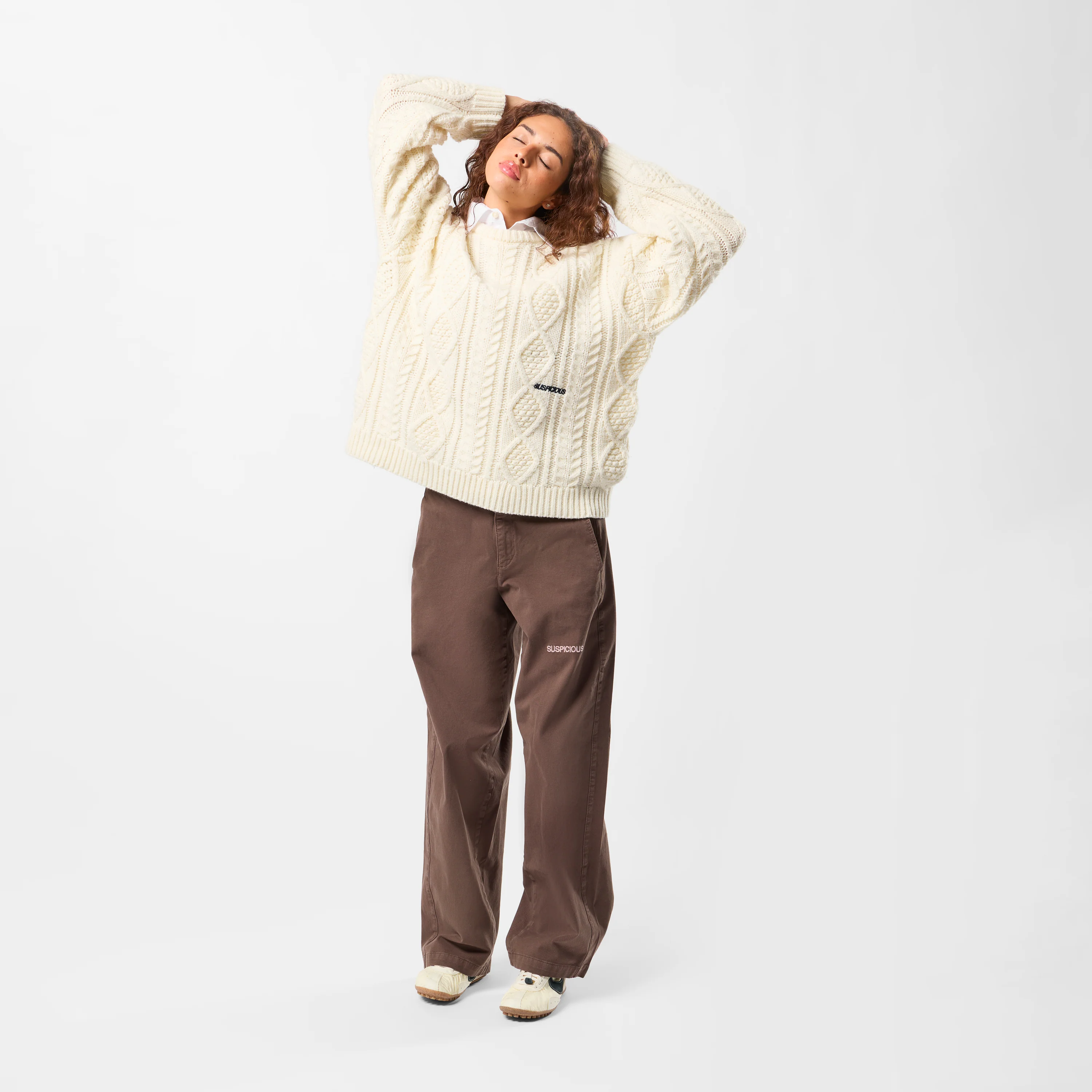 Winter2 / Essentials Big Knit - Off-White - Image 3