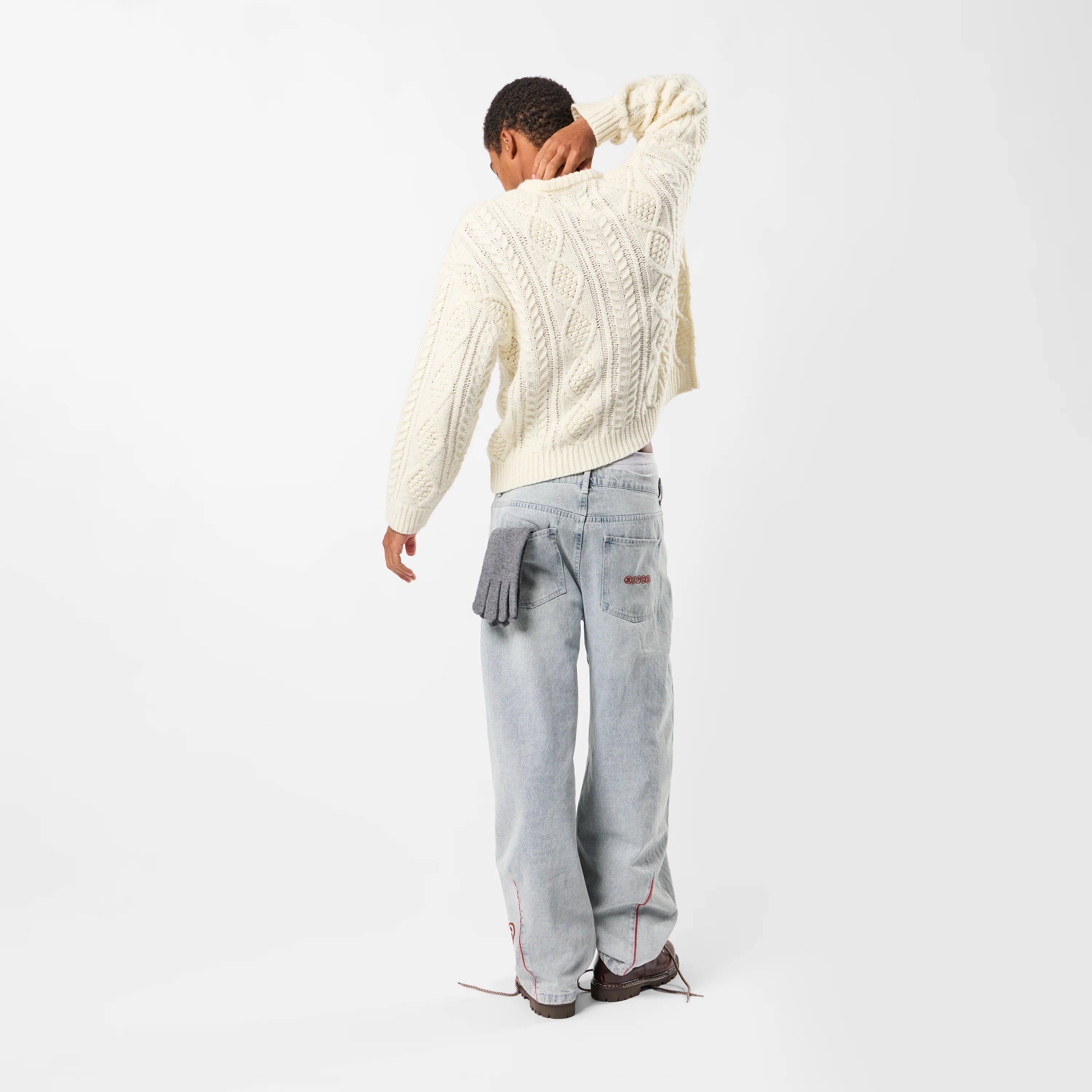 Winter2 / Essentials Big Knit - Off-White - Image 4