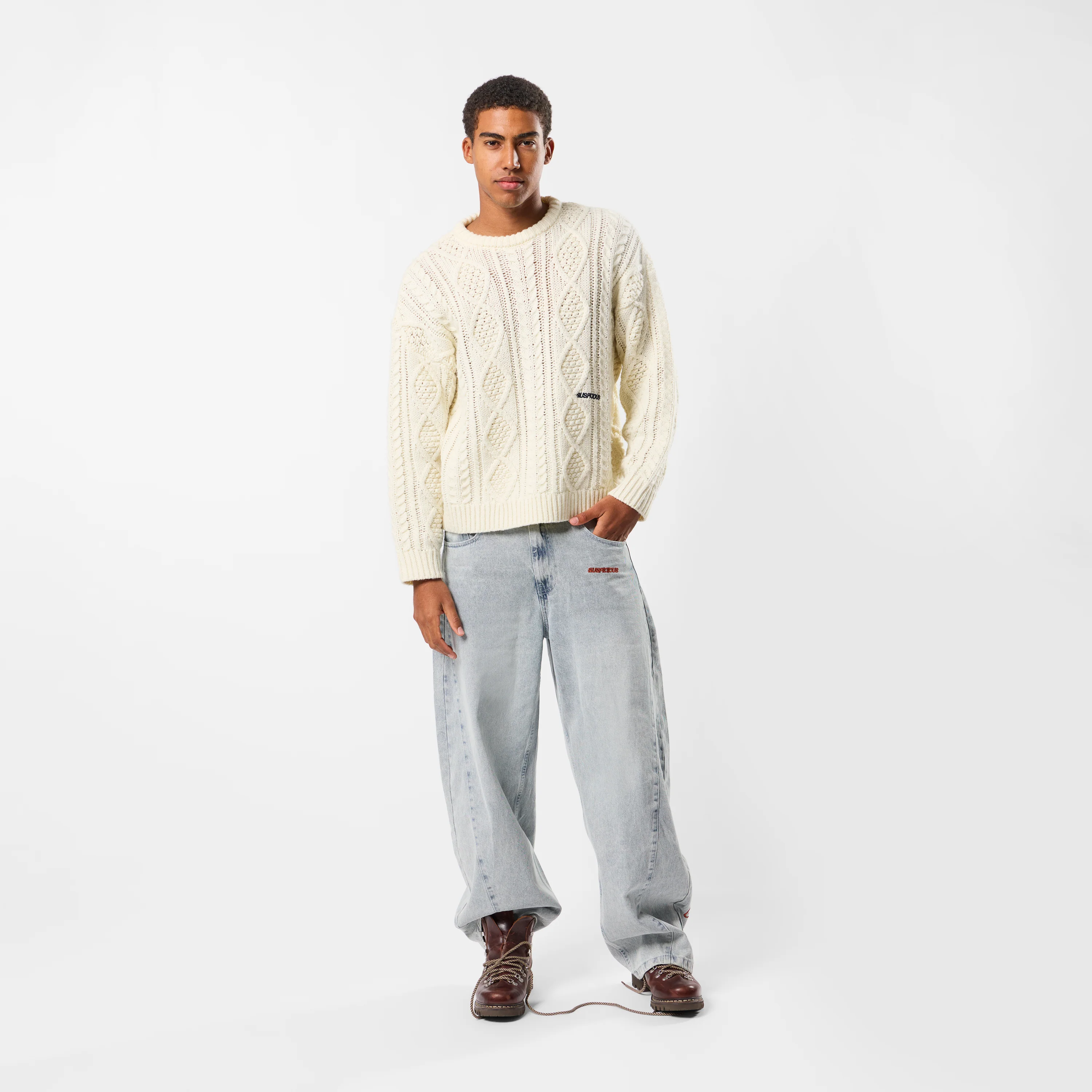 Winter2 / Essentials Big Knit - Off-White - Image 7