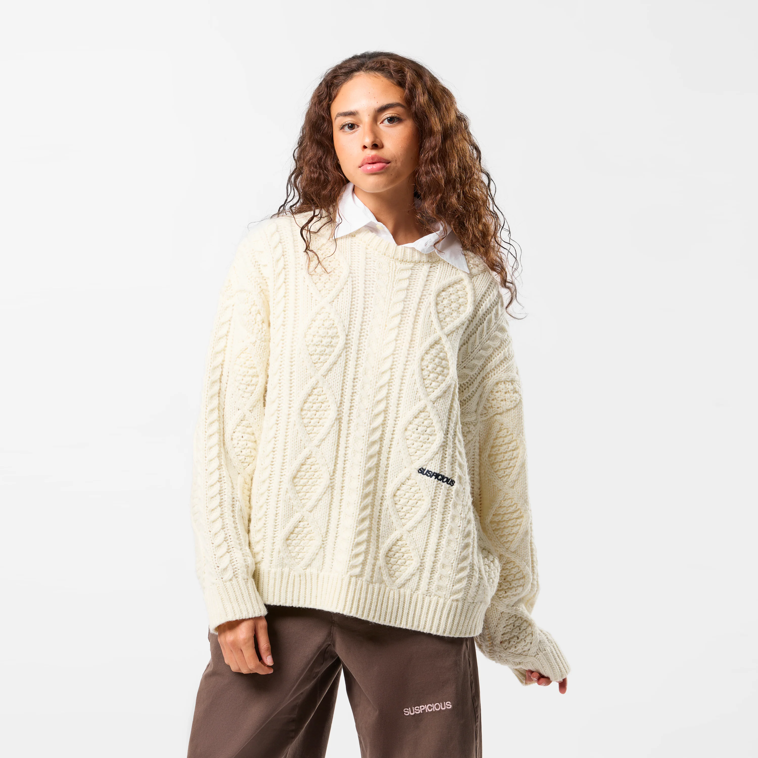 Winter2 / Essentials Big Knit - Off-White - Image 8