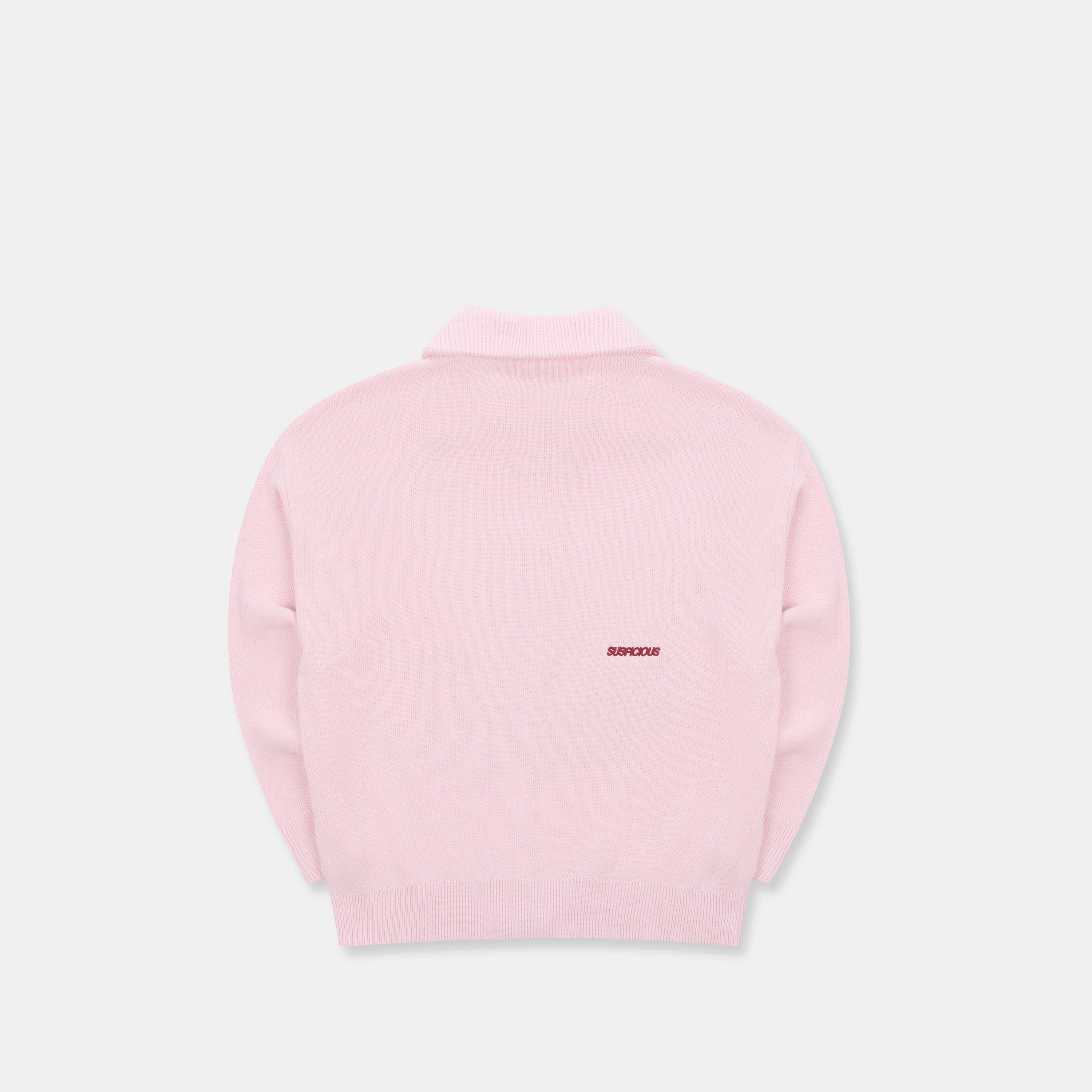 Winter2 / Essentials Tight Knitted Zip-Up - Icy Orchid - Image 10