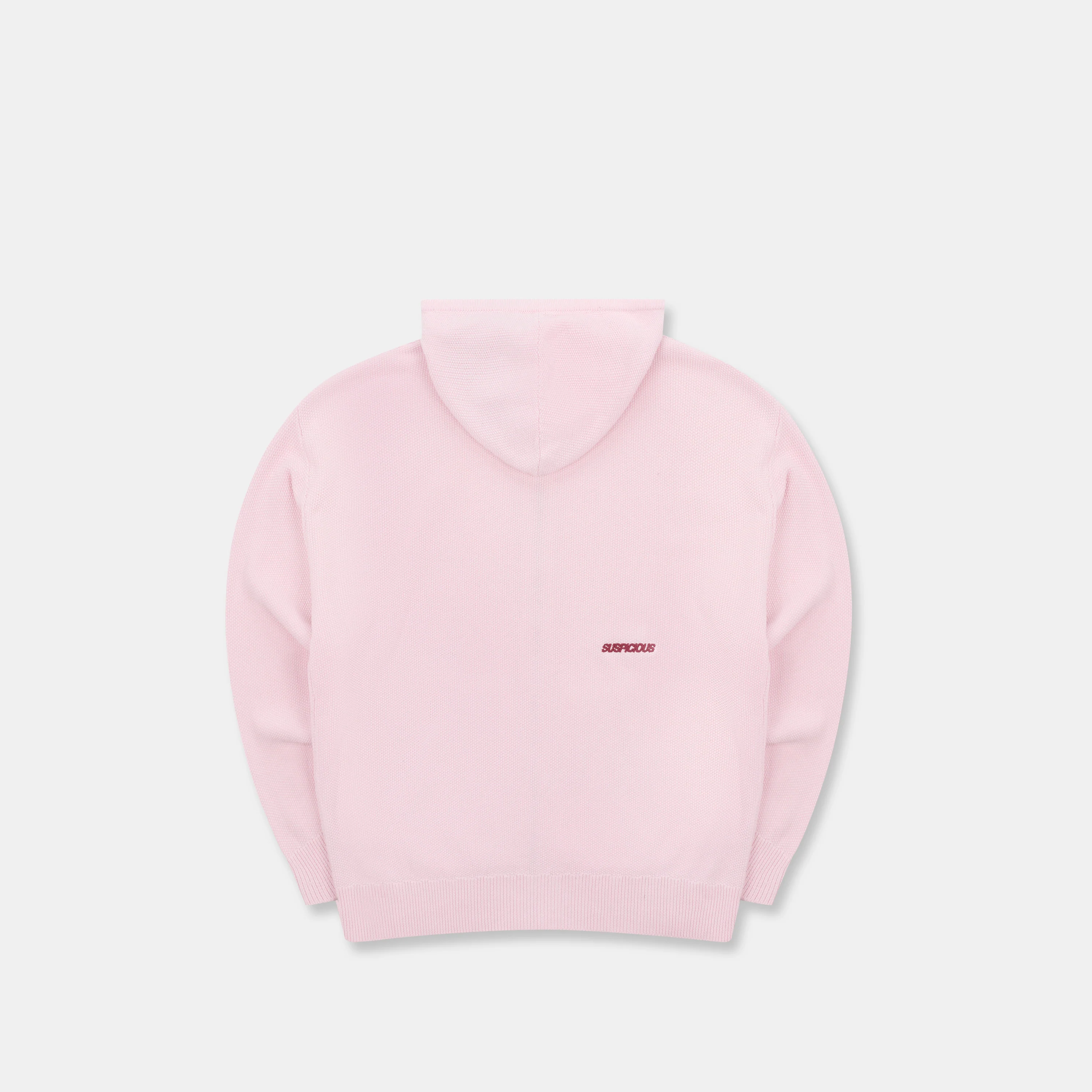 Winter2 / Essentials Tight Knitted Zipped Hoodie - Icy Orchid - Image 9